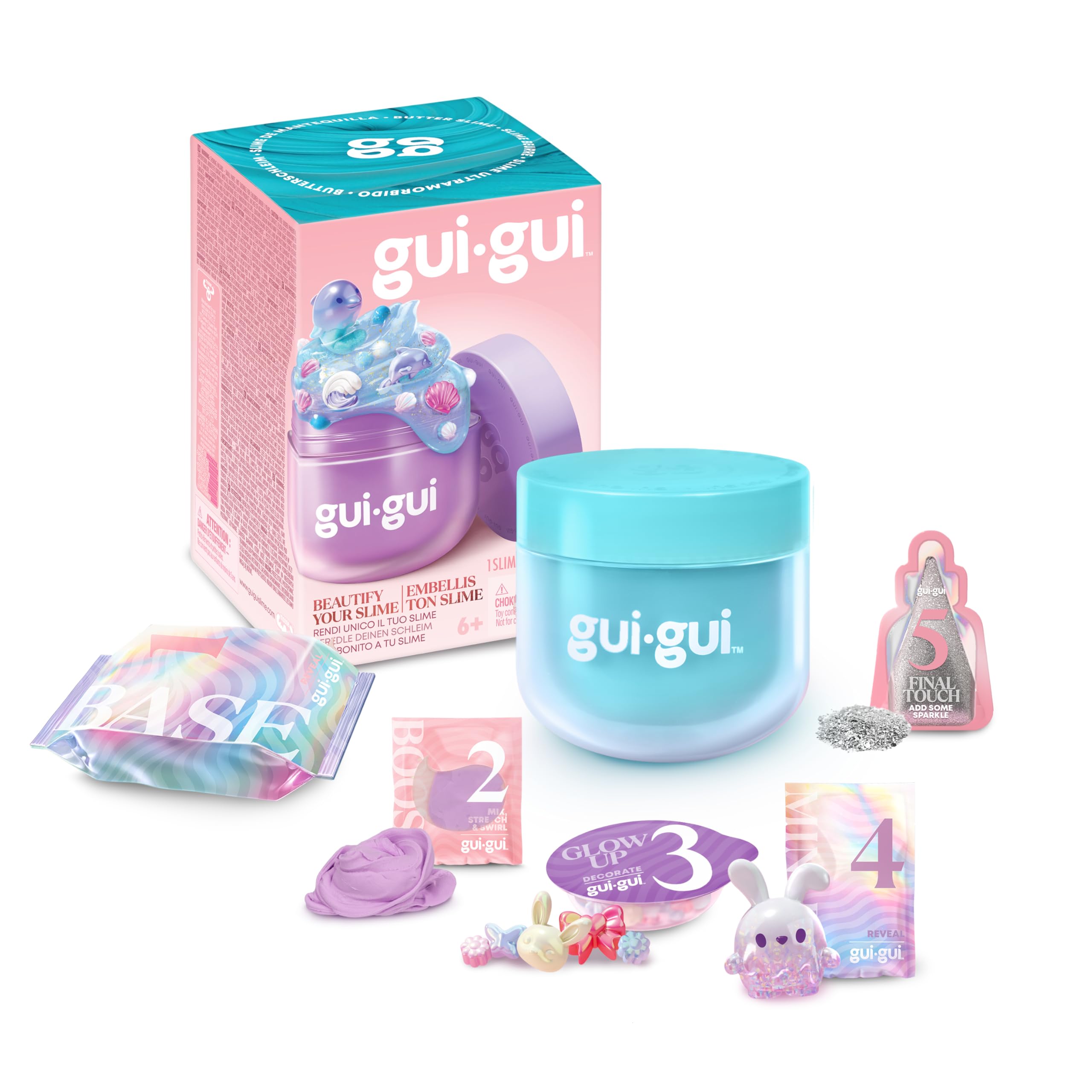 Gui Gui Gloss Slime - Beautify & Level Up Your Slime With a Major GLOW-UP - 7