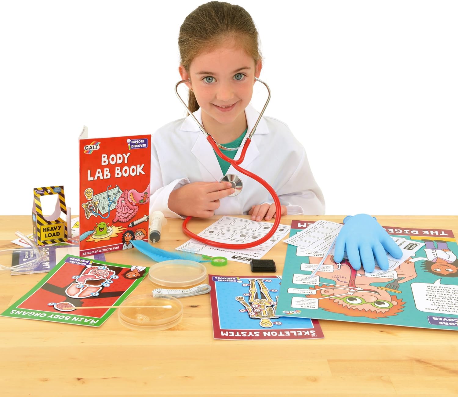 Galt Toys Body Lab - Biology Science Kit for Kids Ages 6-12
