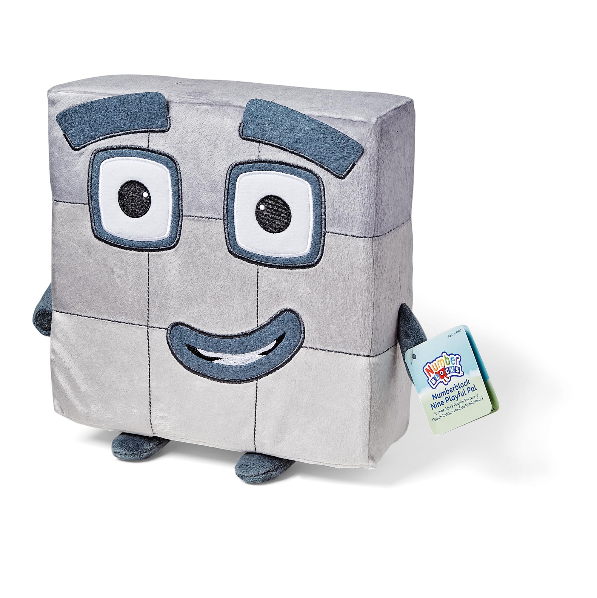 Learning Resources Numberblock Nine Playful Pal Plush - Educational Plush Toy for Toddlers 18 Months+