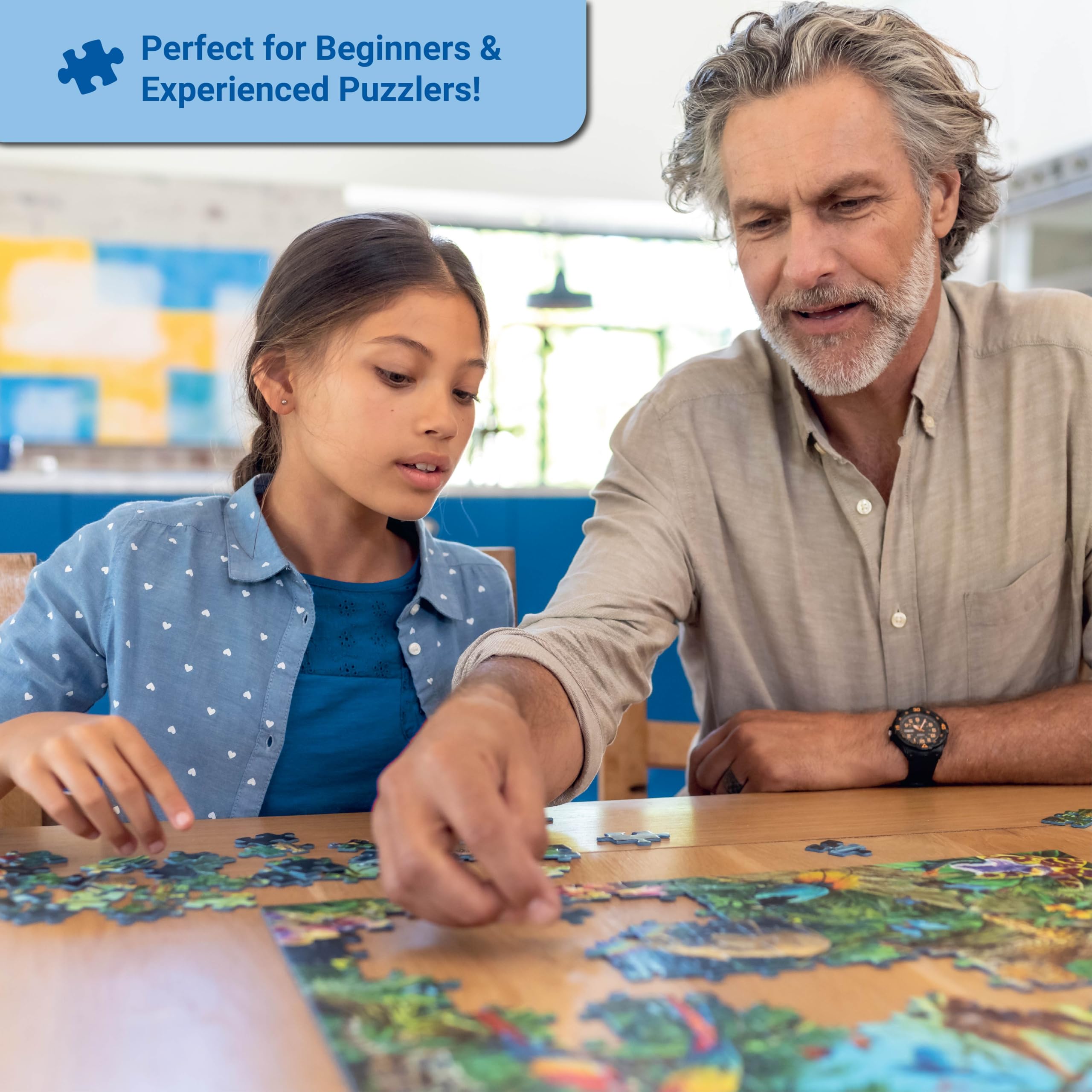 Ravensburger Dinosaurs 200 Piece Jigsaw Puzzle for Kids Age 8+ | Extra Large Pieces | 49 x 36cm