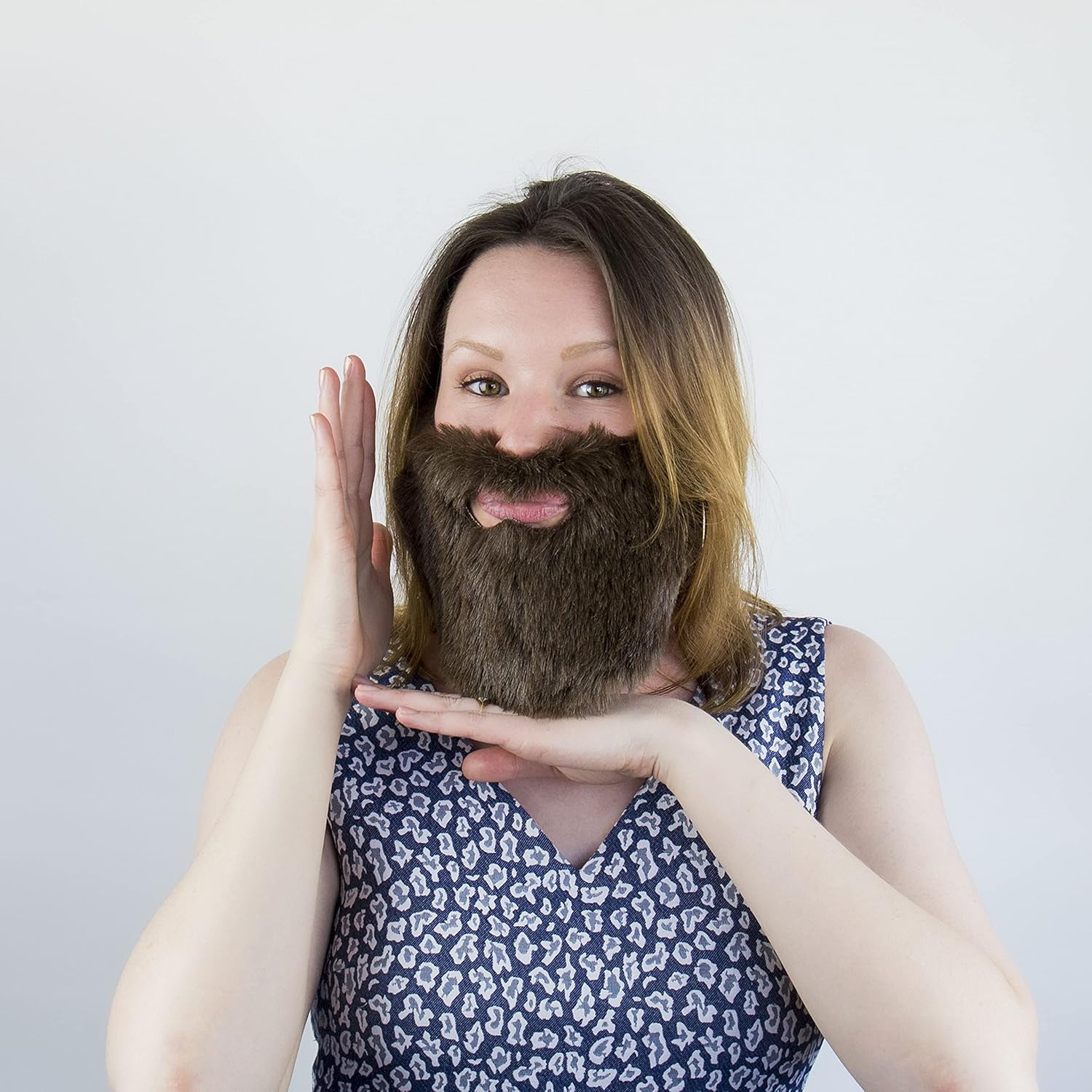 Gift Republic Emergency Beards - 3 Pack Fake Beards for Dress Up & Costume Fun 4