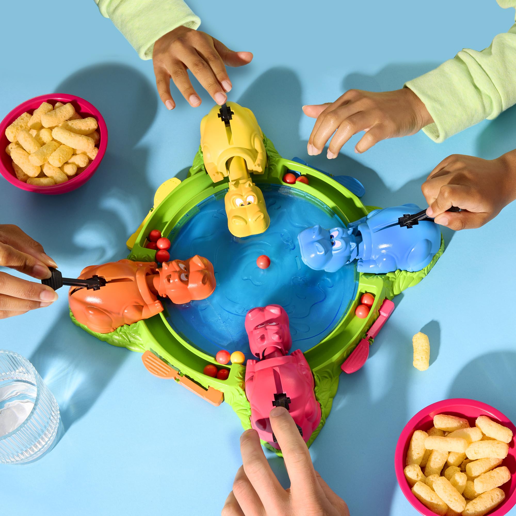 Hasbro Gaming Hungry Hungry Hippos Board Game 6