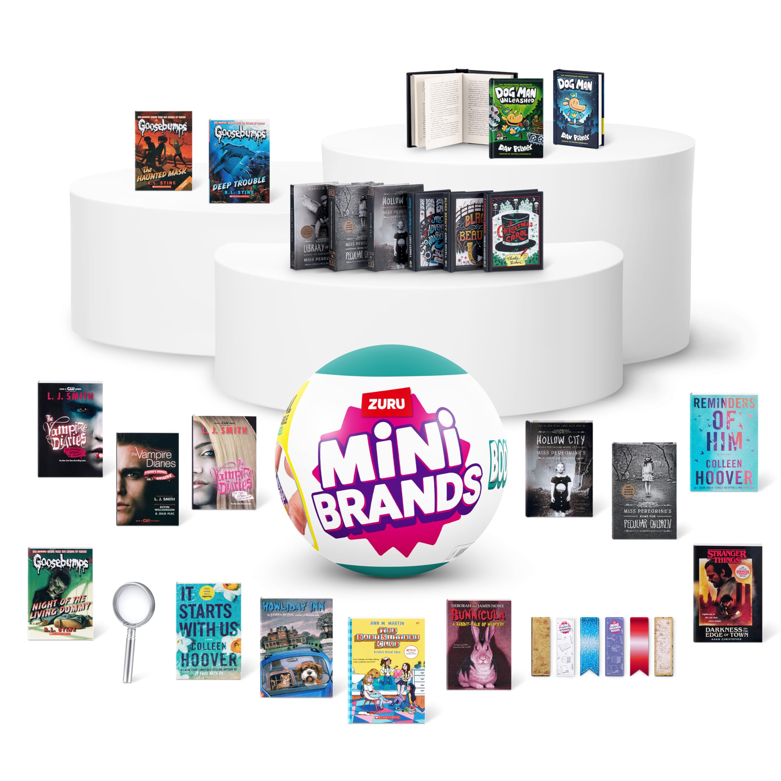 Mini Brands Books - Real Miniature Book Collectibles with Readable Pages, Series 1 6