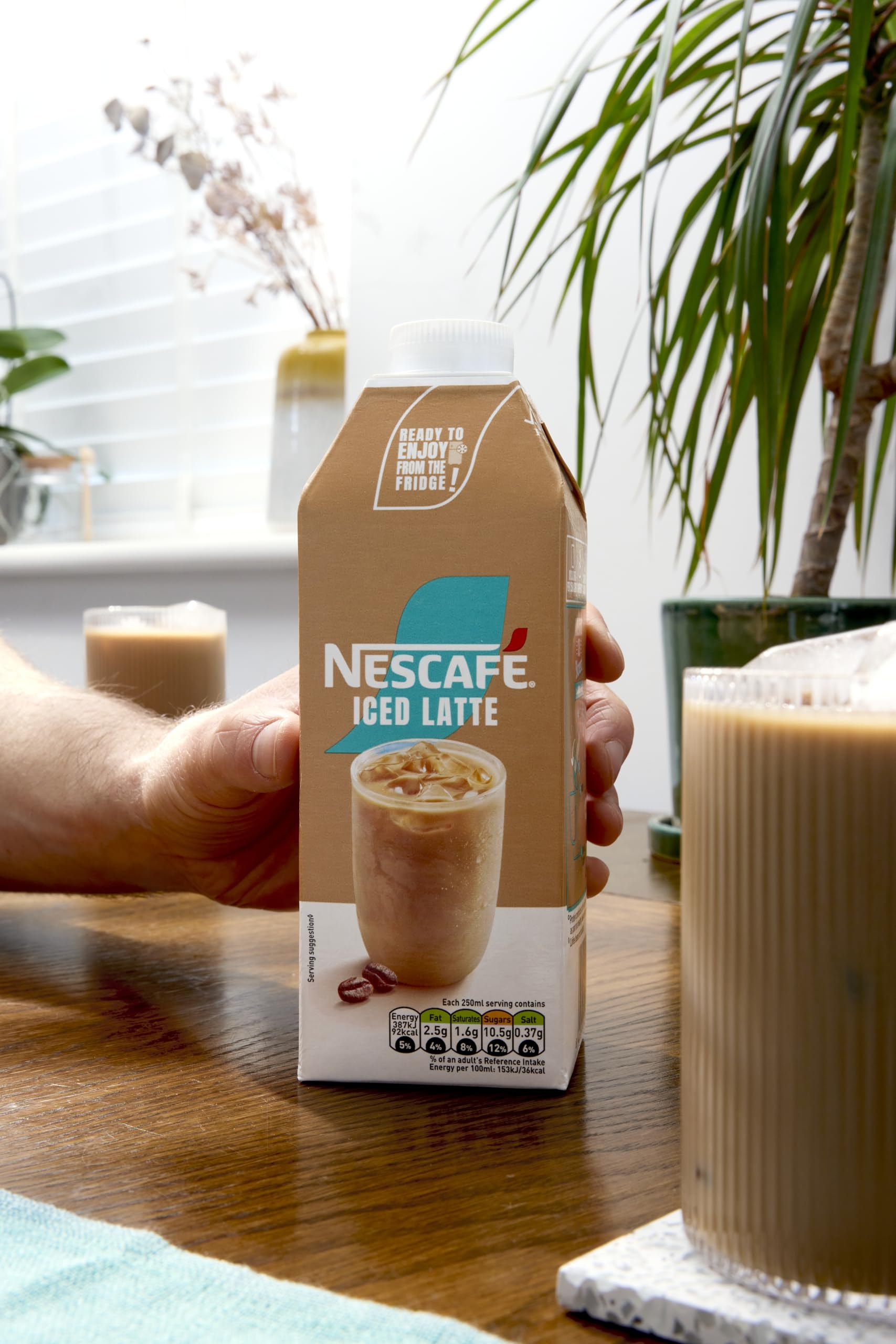 NESCAFÉ Iced Coffee Latte 750ml - Ready to Drink Creamy Coffee Beverage 4