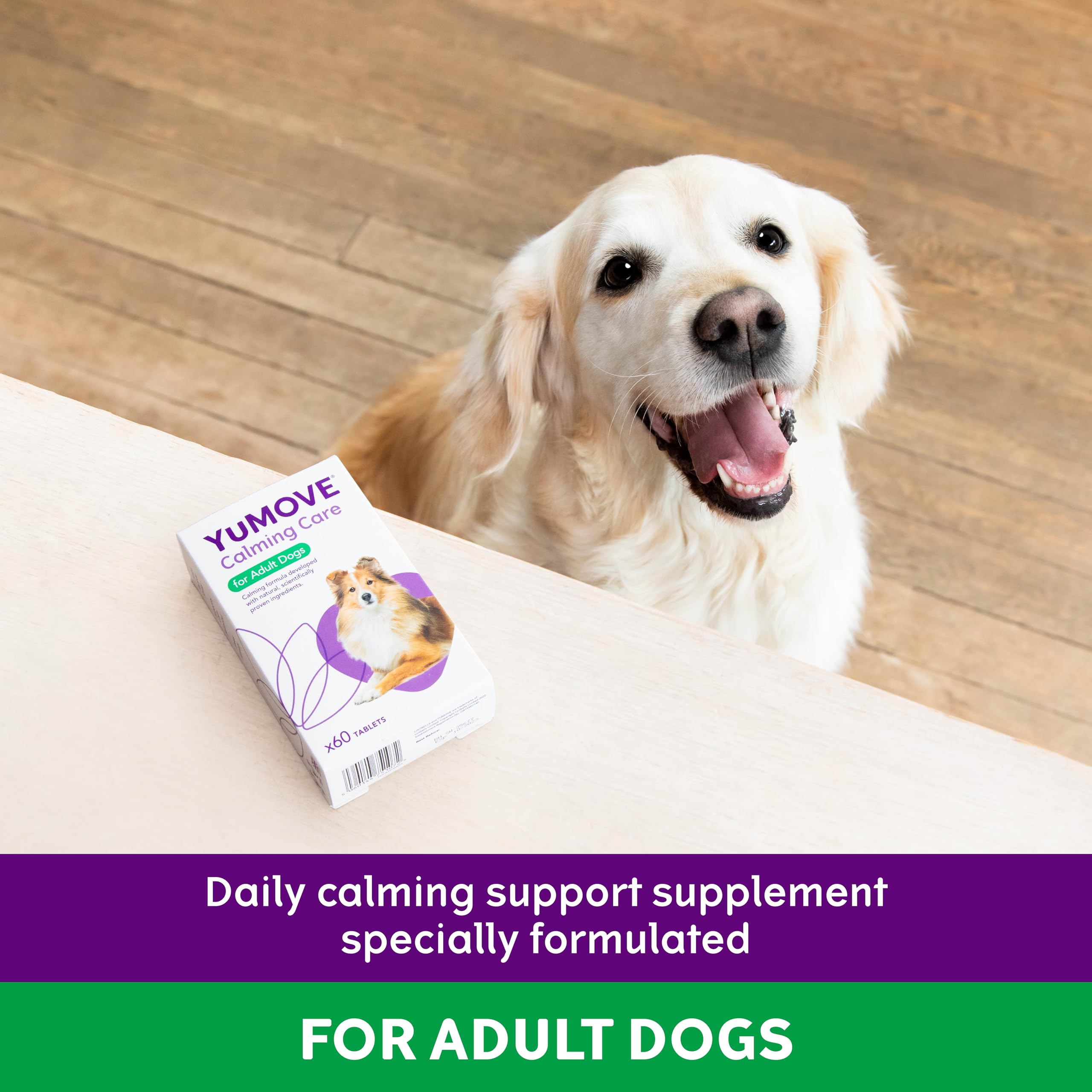YuMOVE Calming Care for Adult Dogs - 60 Tablets | Supports Relaxation & Reduces Stress 3