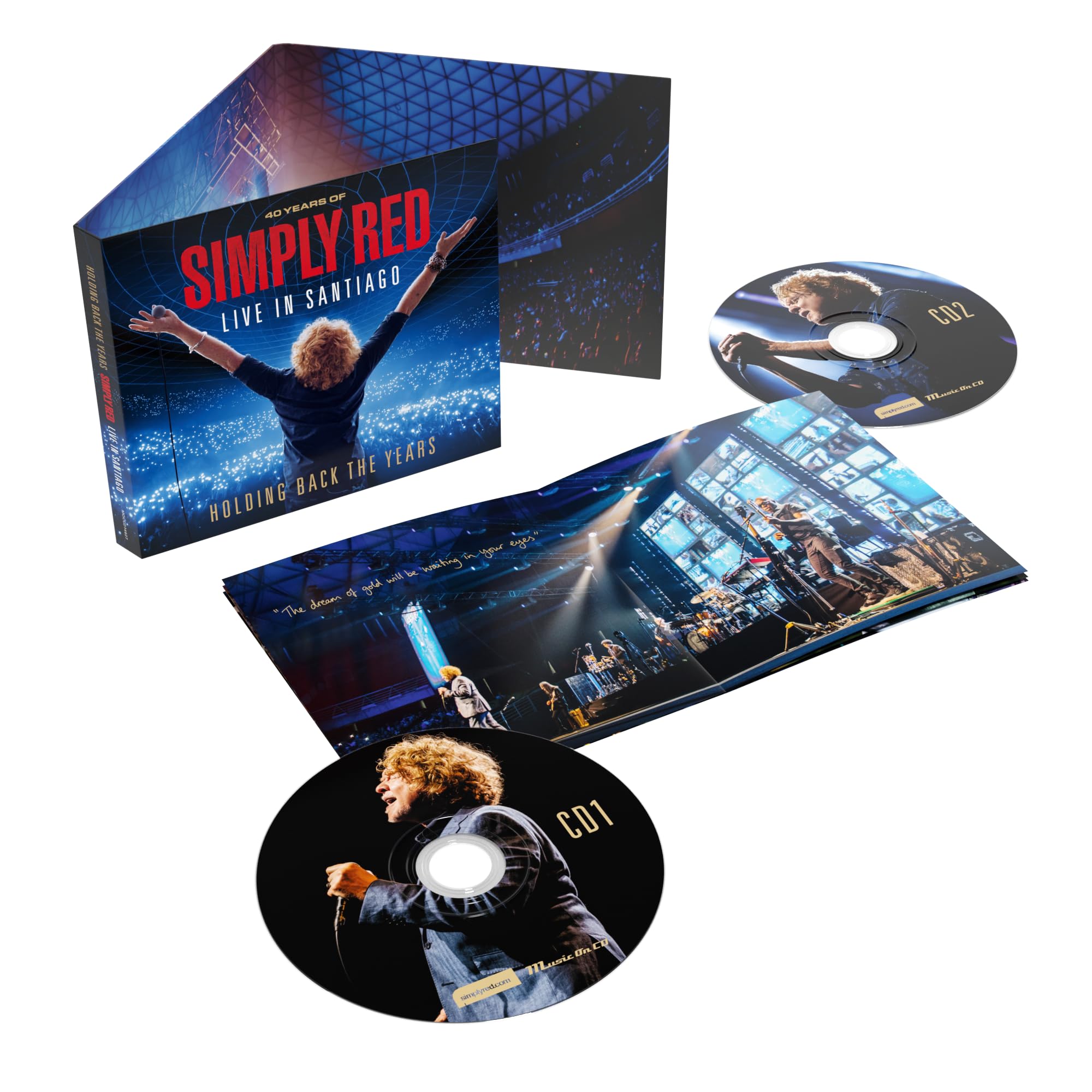 Simply Red - Holding Back the Years: Live in Santiago [2 CD]