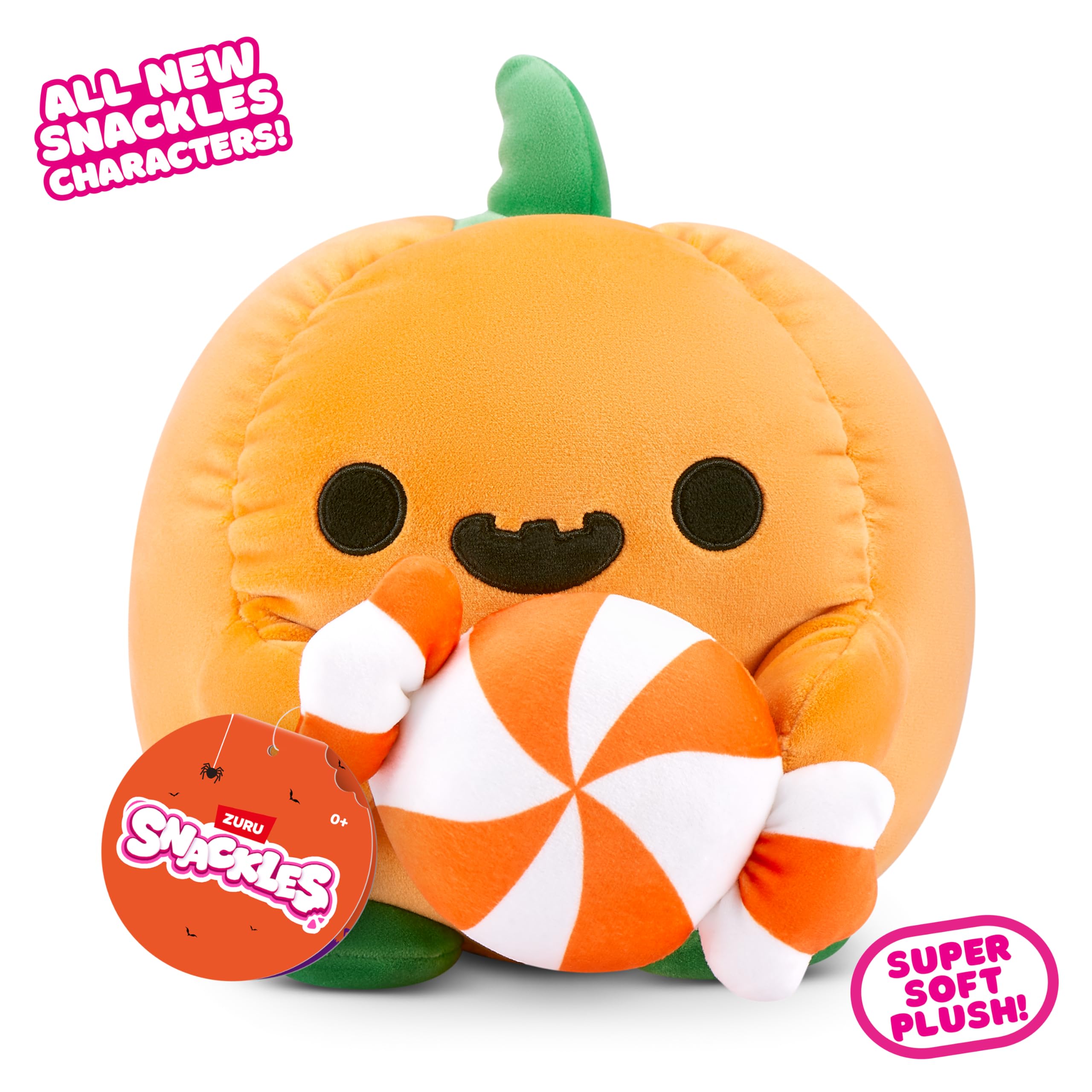 Snackles 8-inch Halloween Series 1 Plush (MOON) by ZURU - Soft Doll & Collectible 7