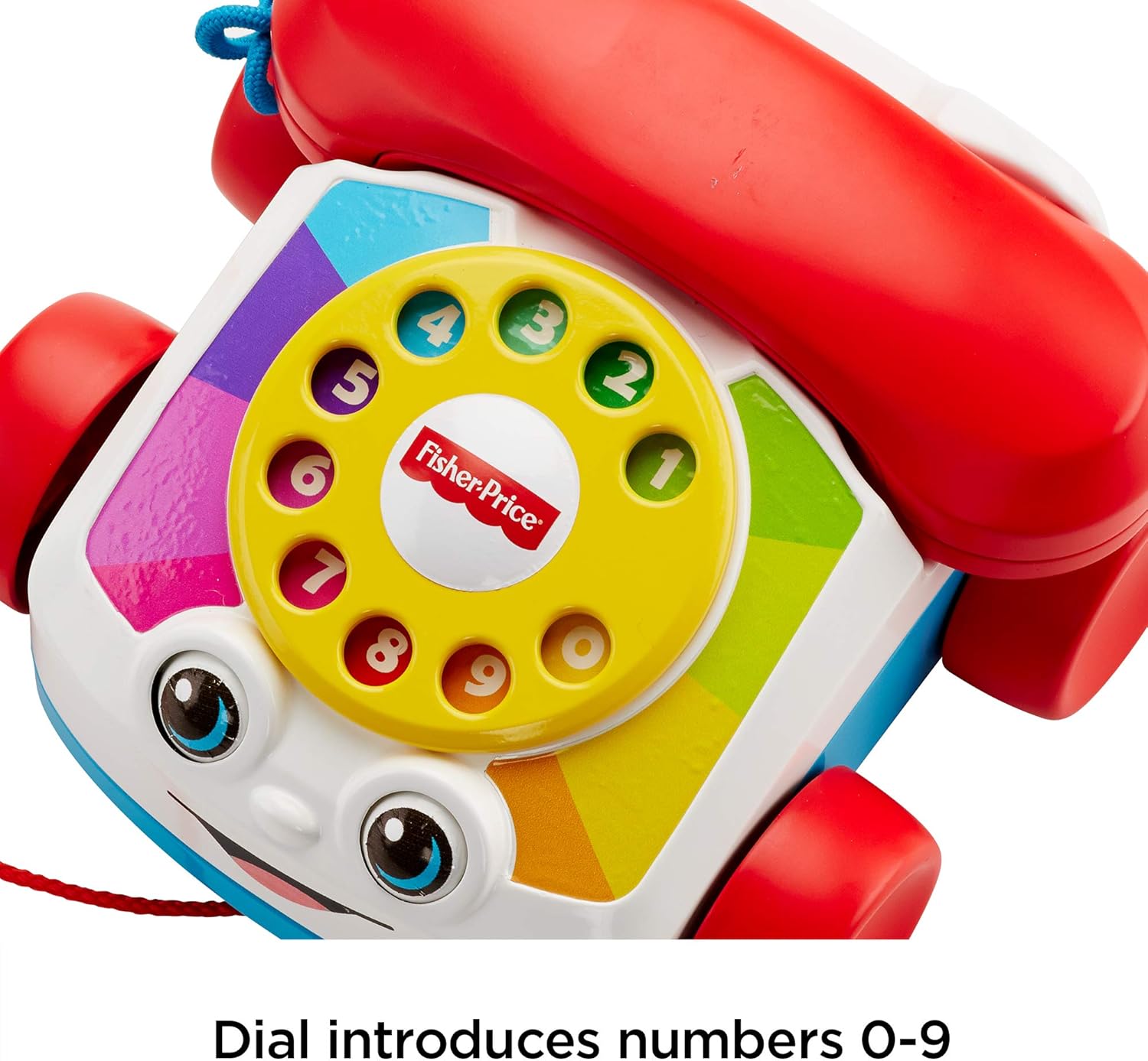 Fisher-Price Chatter-Telefon – Klassisches Nachziehspielzeug für Kleinkinder ab 12 Monaten 7