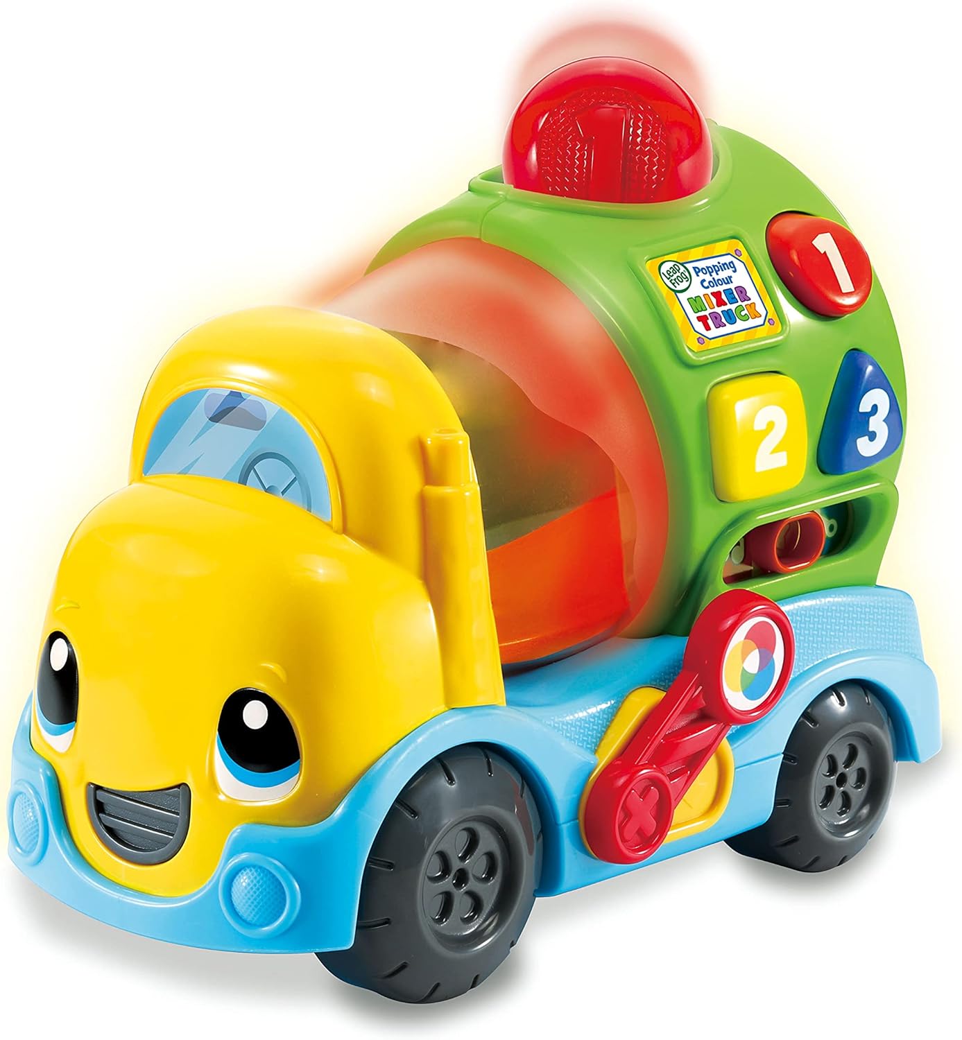 LeapFrog Popping Colour Mixer Truck - Educational Musical Shape Sorter for Babies & Toddlers 6m+ 7