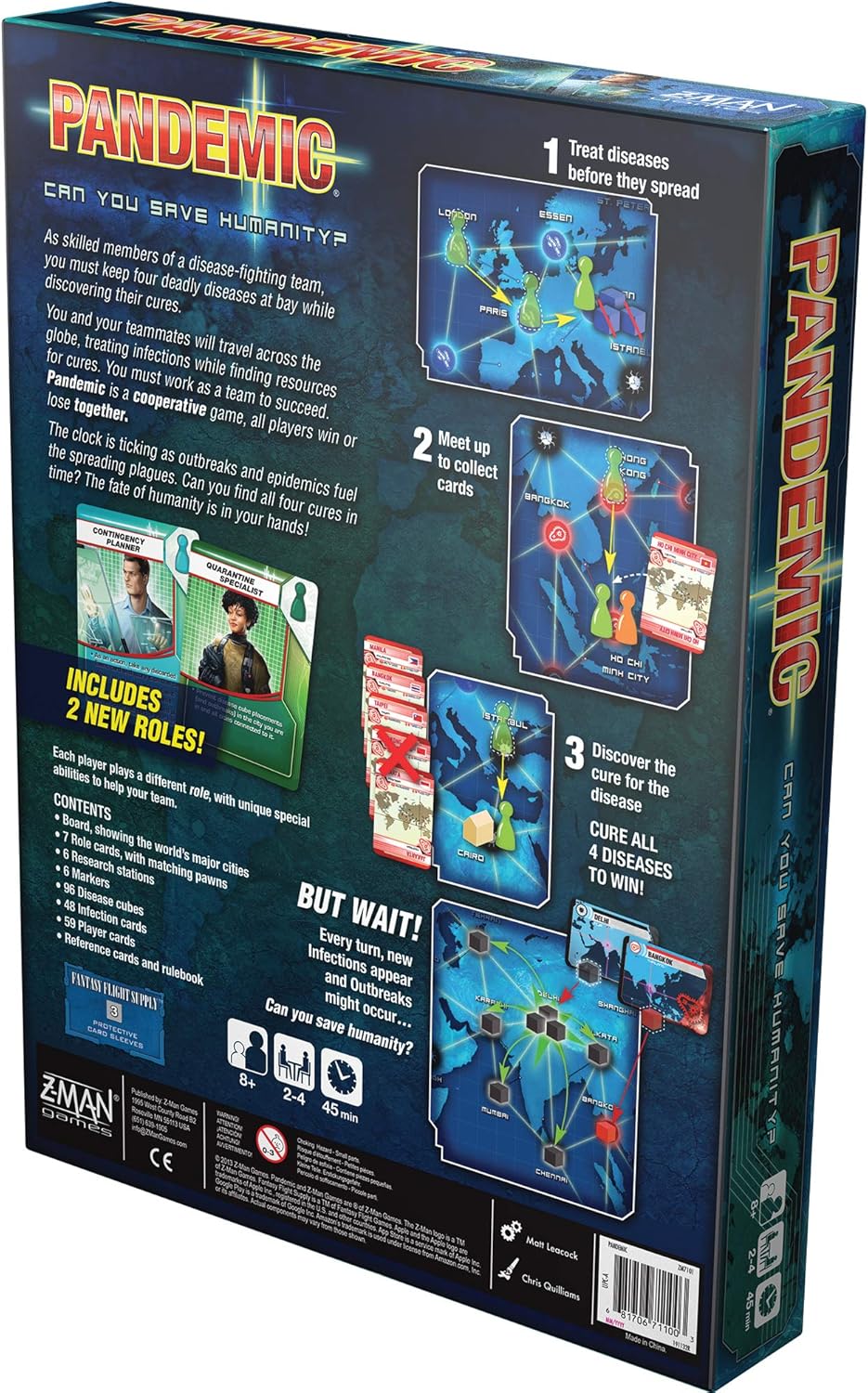 Z-Man Games Pandemic Board Game 14