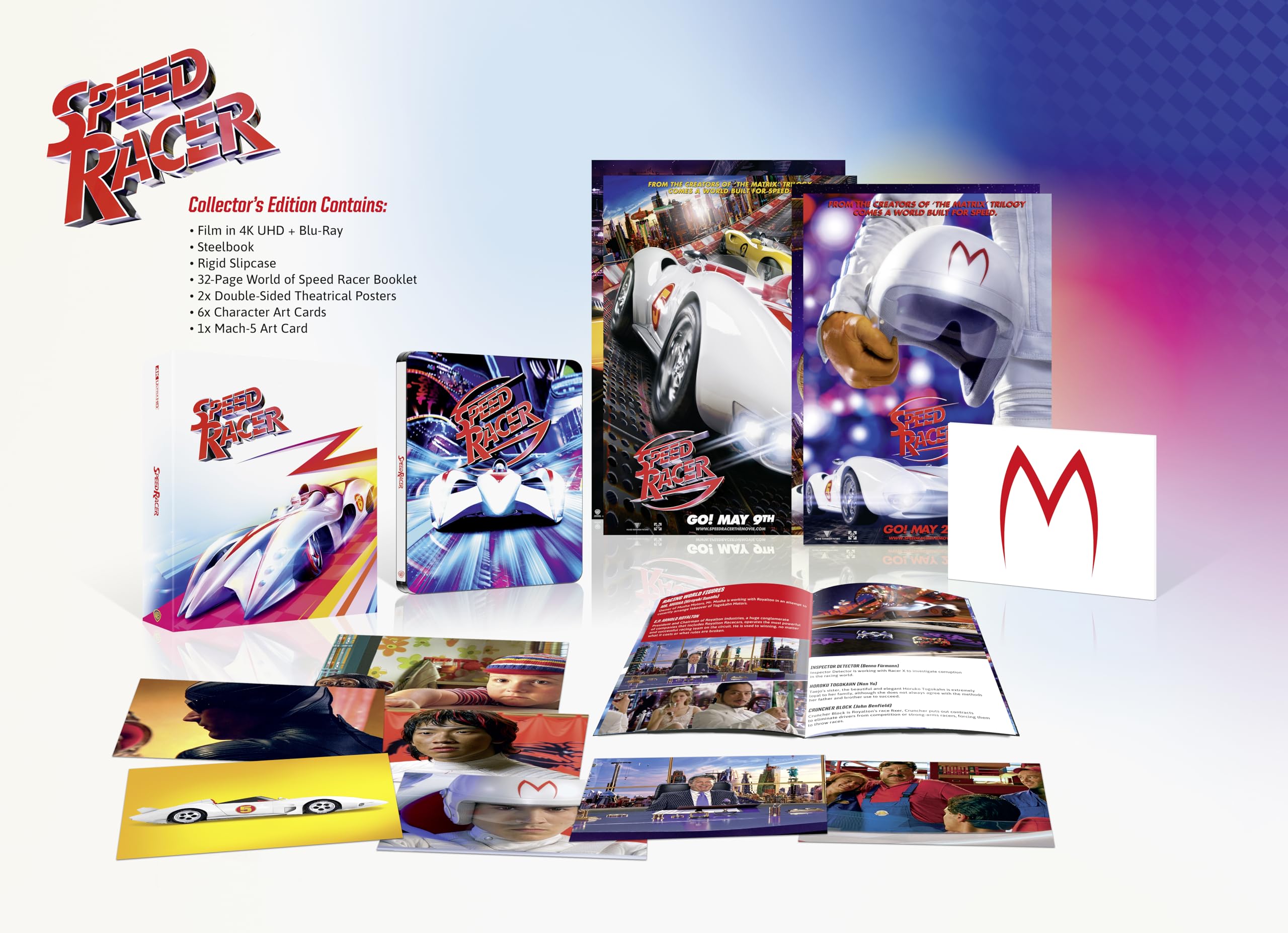 Speed Racer Collector's Edition [4K UHD Blu-ray Steelbook] 1