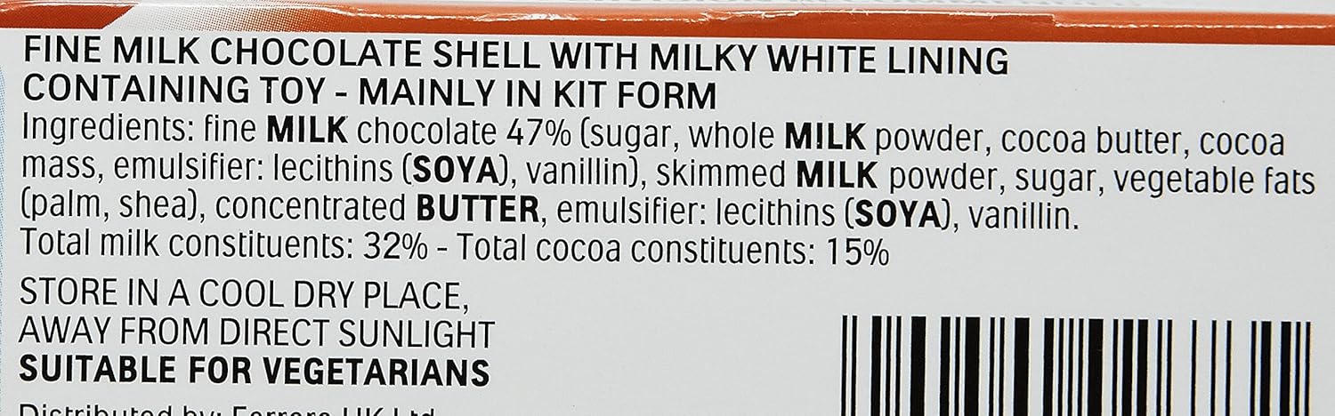 Kinder Surprise Chocolate Egg - Milk Chocolate with Toy Inside 4