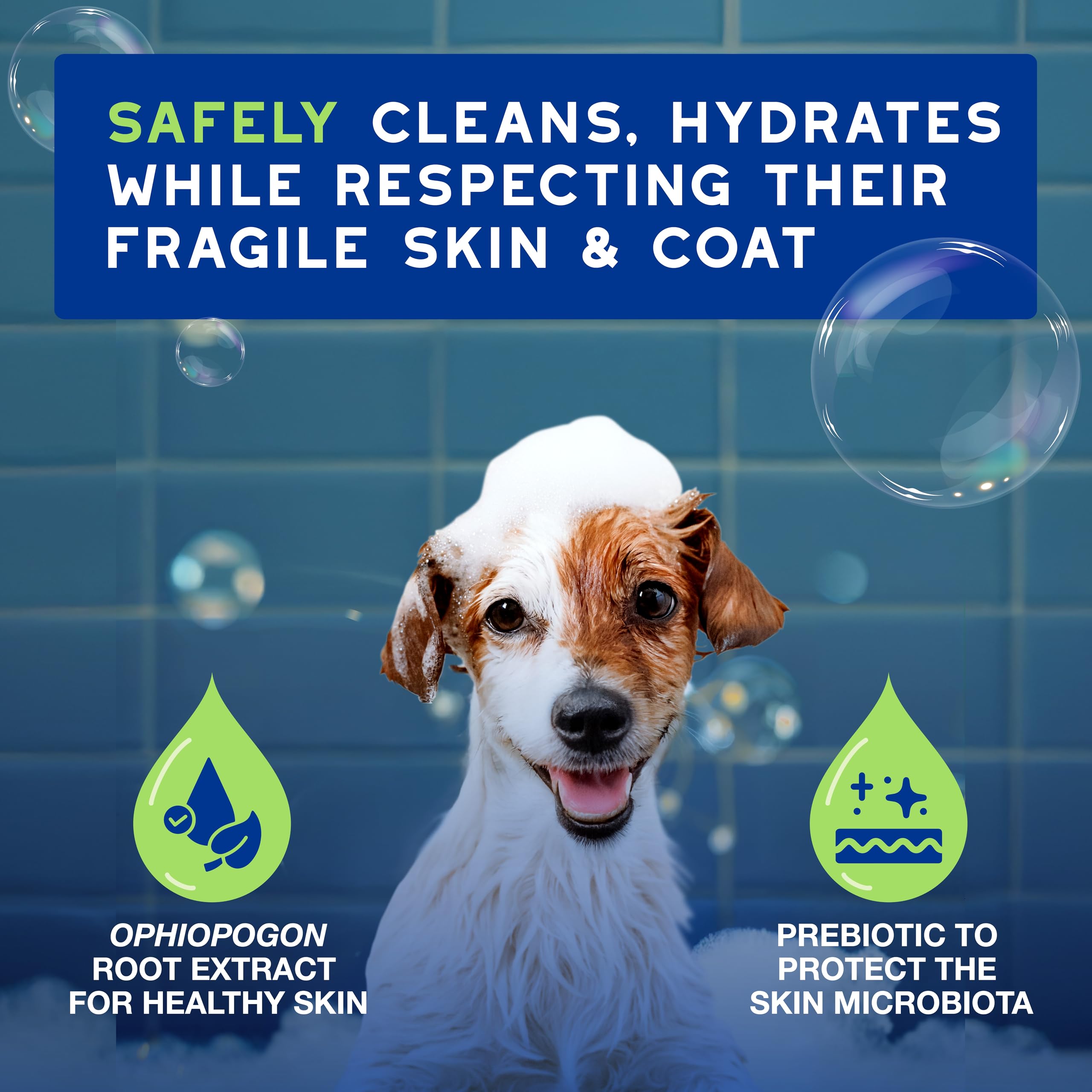 Douxo Skin & Coat SPA Ultra-Safe Puppy Shampoo - 250 ml | Hypoallergenic | Cleansing & Hydrating