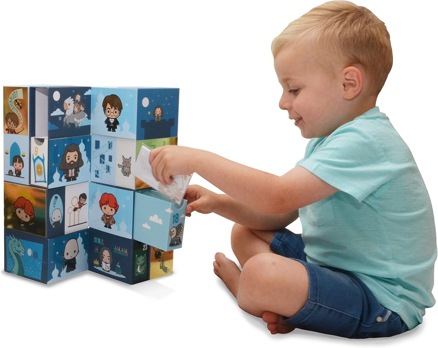 Harry Potter Magical Infinity Advent Calendar - Rotating 360° Collectible with 24 Gifts 4