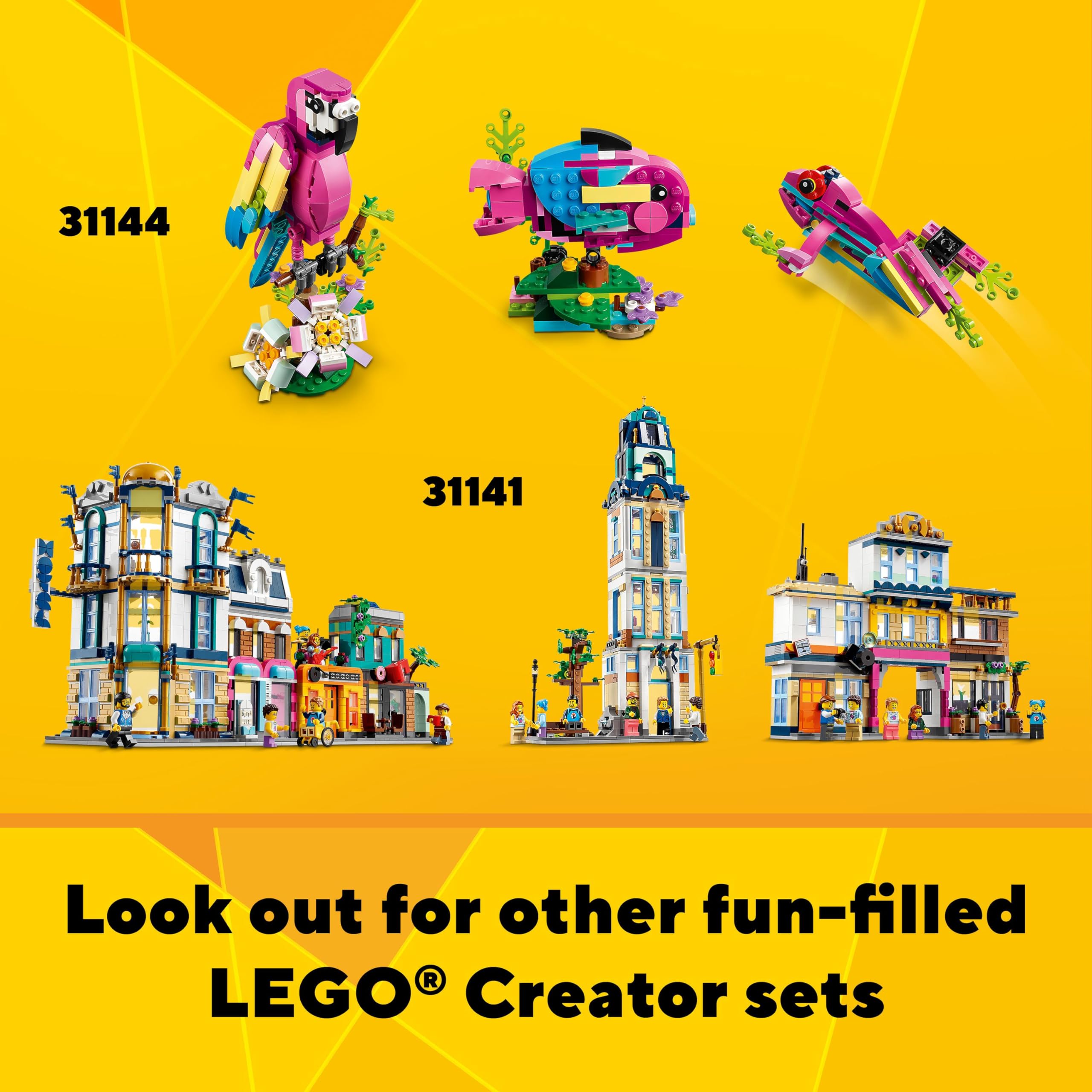 LEGO Creator 3in1 Space Roller Coaster Set - 874-Piece Building Toy for Ages 9+ 10