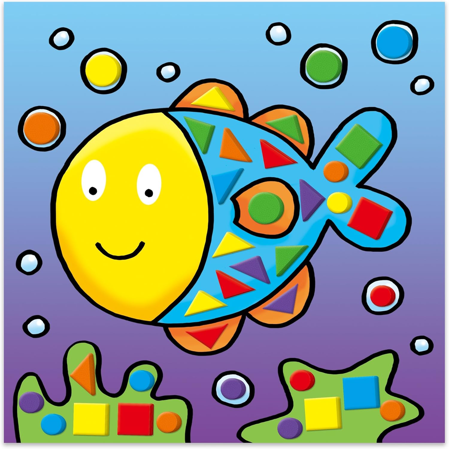 Galt First Mosaic Pictures - Educational Foam Tile Art Set for Kids 3+ 6