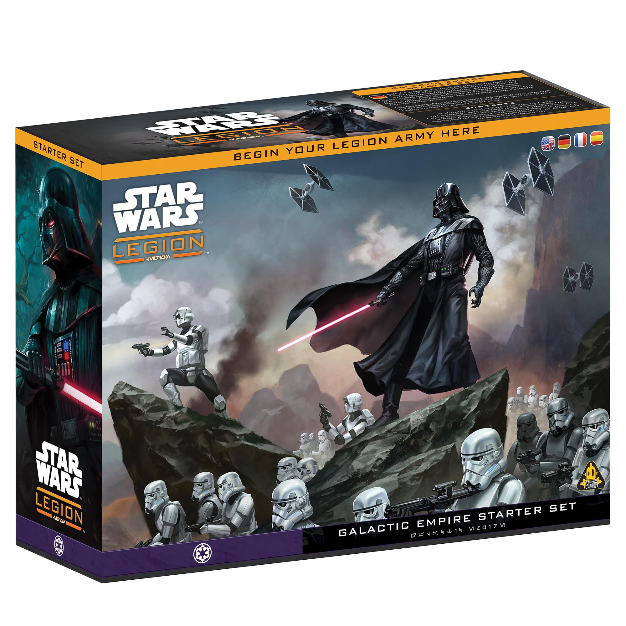 Asmodee Star Wars: Legion Galactic Empire Starter Set Board Game