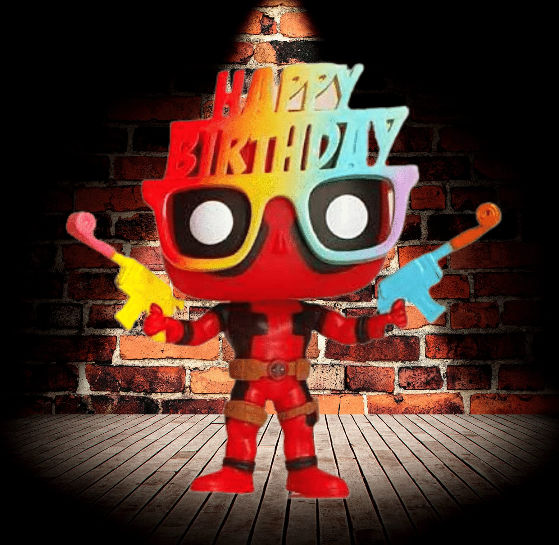 Marvel Deadpool Verjaardagsbril Exclusief Funko 54687 Pop! vinyl 4