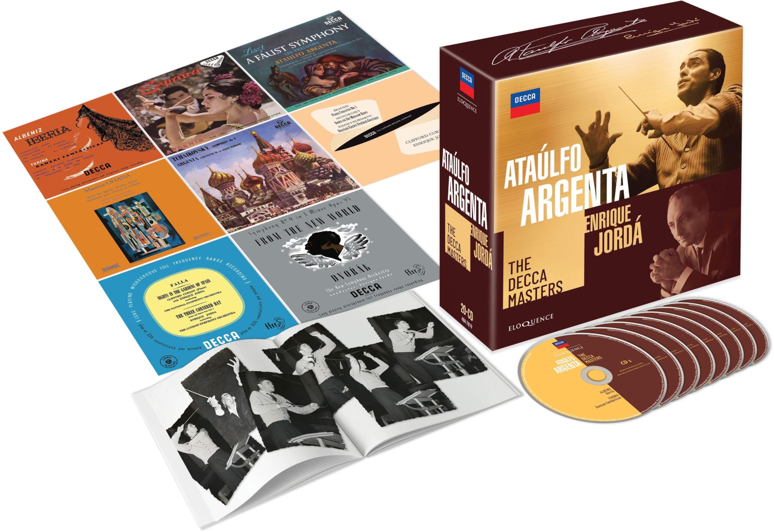 Ataulfo Argenta; Enrique Jorda - The Decca Masters [20-CD Box Set]