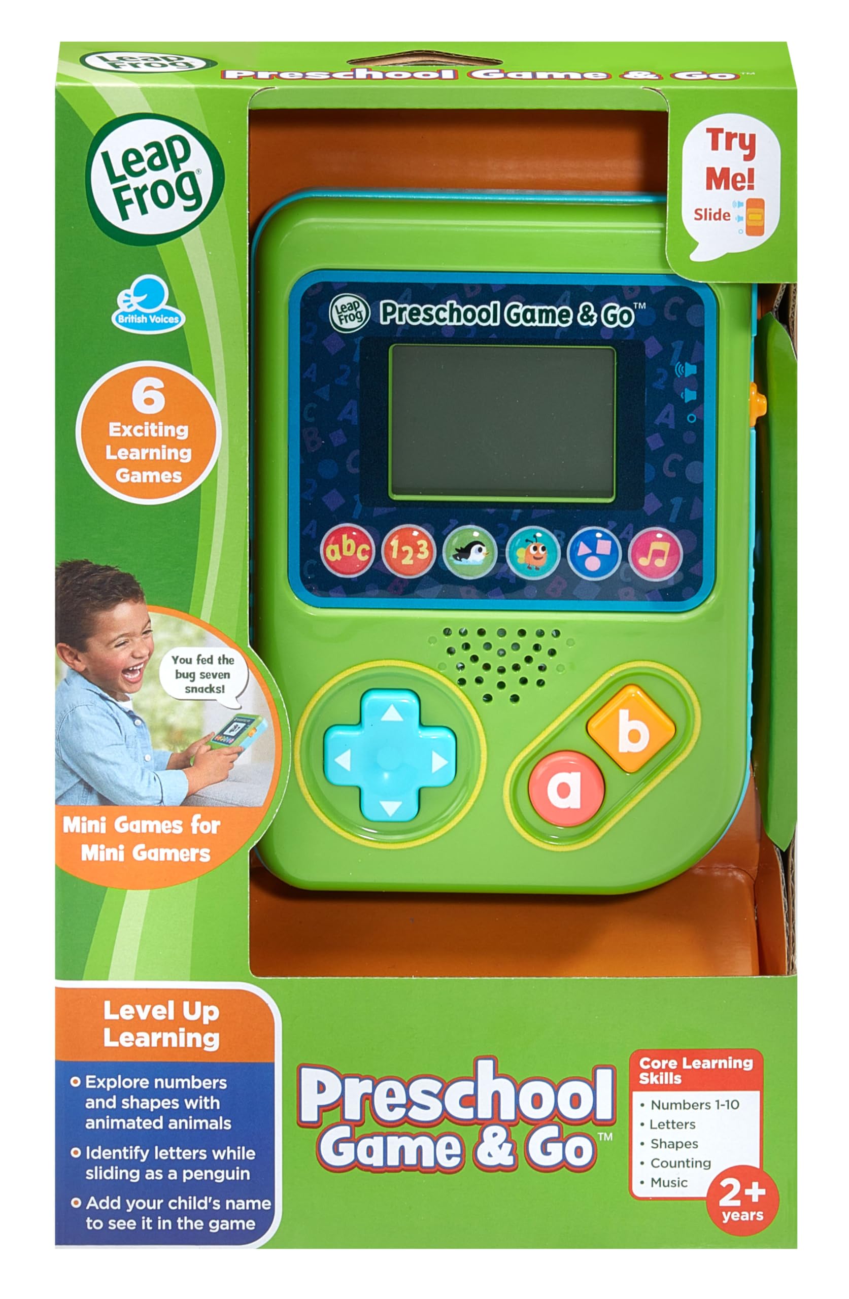 LeapFrog Preschool Game & Go - Interactive Educational Game with 6 Learning Activities for Ages 2+ 10