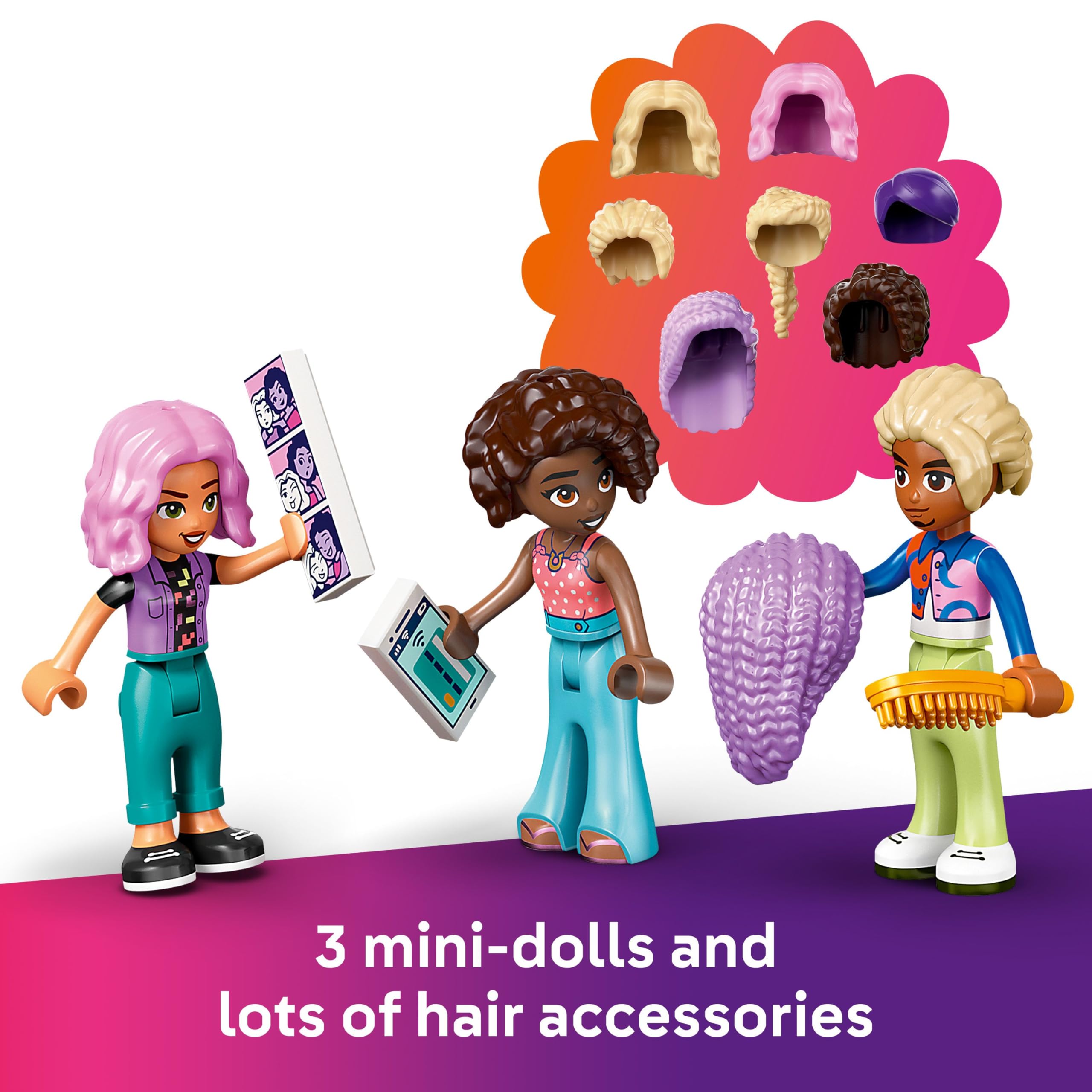 LEGO Friends Hair Salon and Accessories Shop Toy - Role-Play Set for Ages 7+ 6