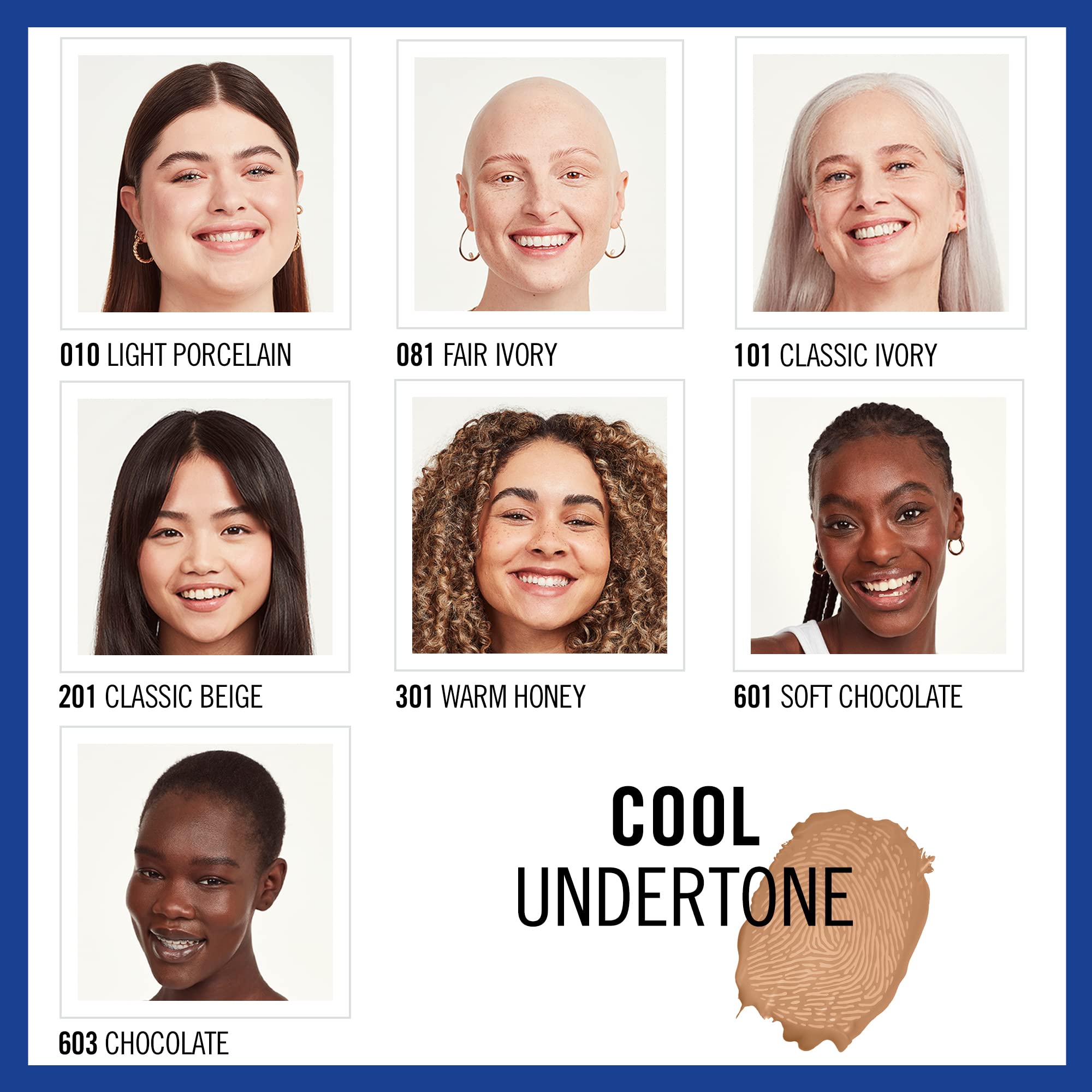 Rimmel Match Perfection Foundation - Light Perfecting Liquid Foundation SPF 20, True Nude 303, Medium Coverage, 24hr Hydration 7