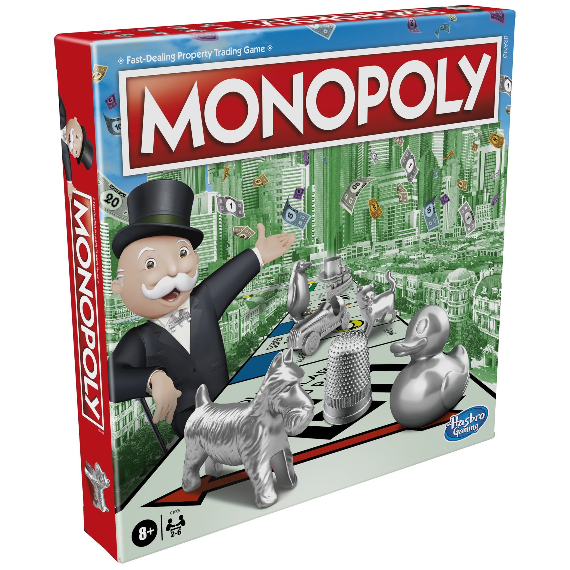 Monopoly Classic Board Game for 2-6 Players 12