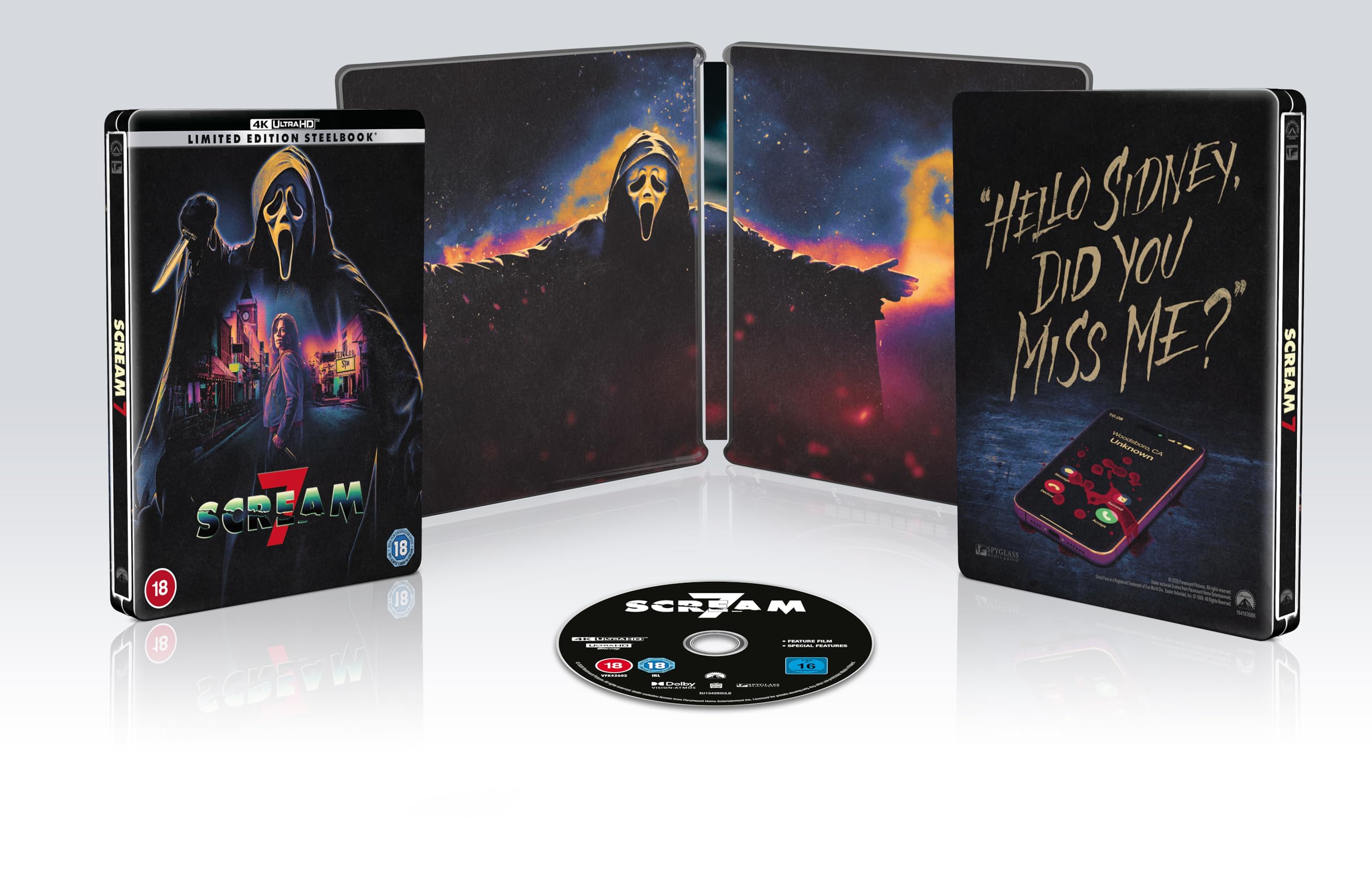 Scream 7 Steelbook [Blu-ray] [Region A]