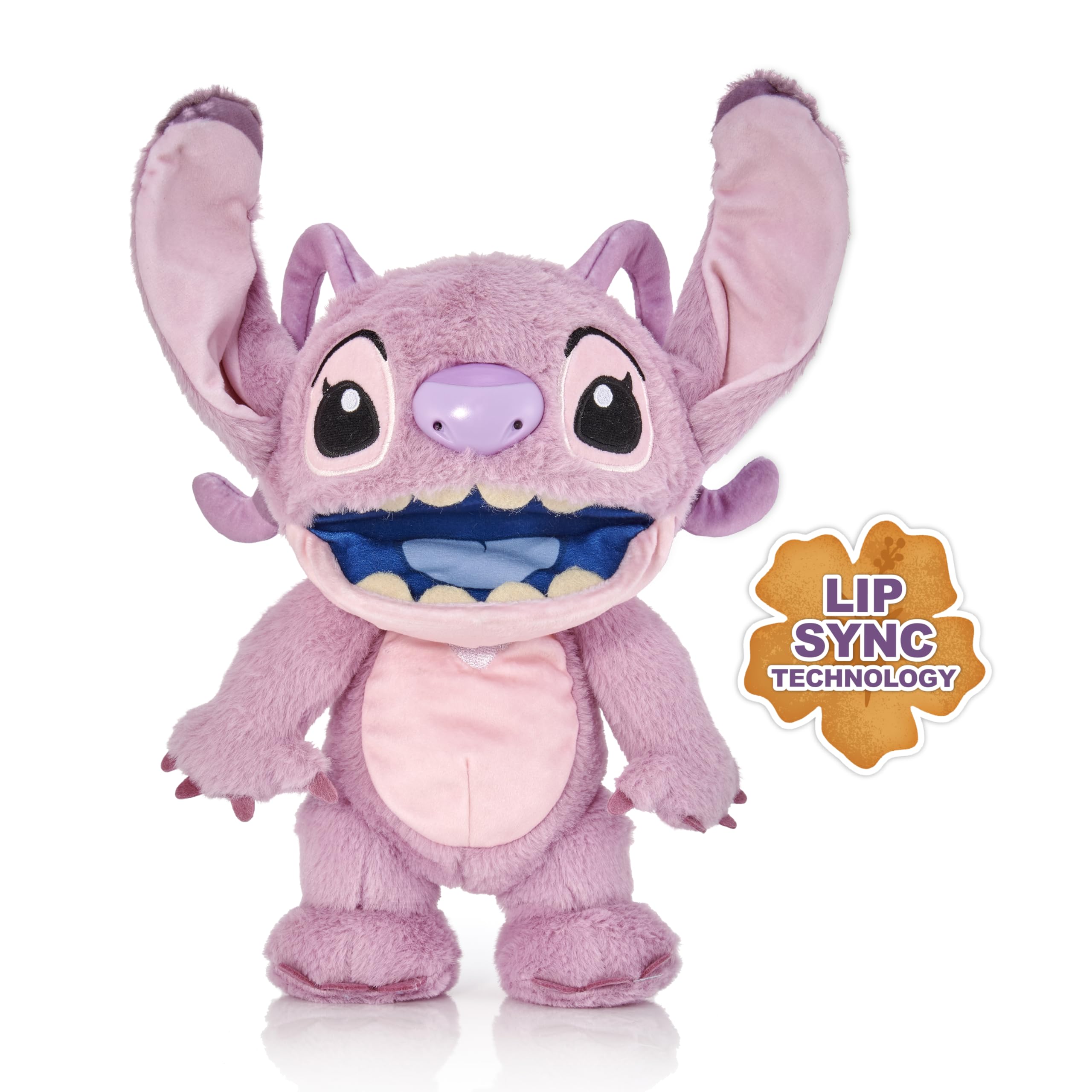 Disney Chatty Angel Deluxe Puppetronics - Interactive Talking Plush with Moving Mouth & Touch Sensors 4
