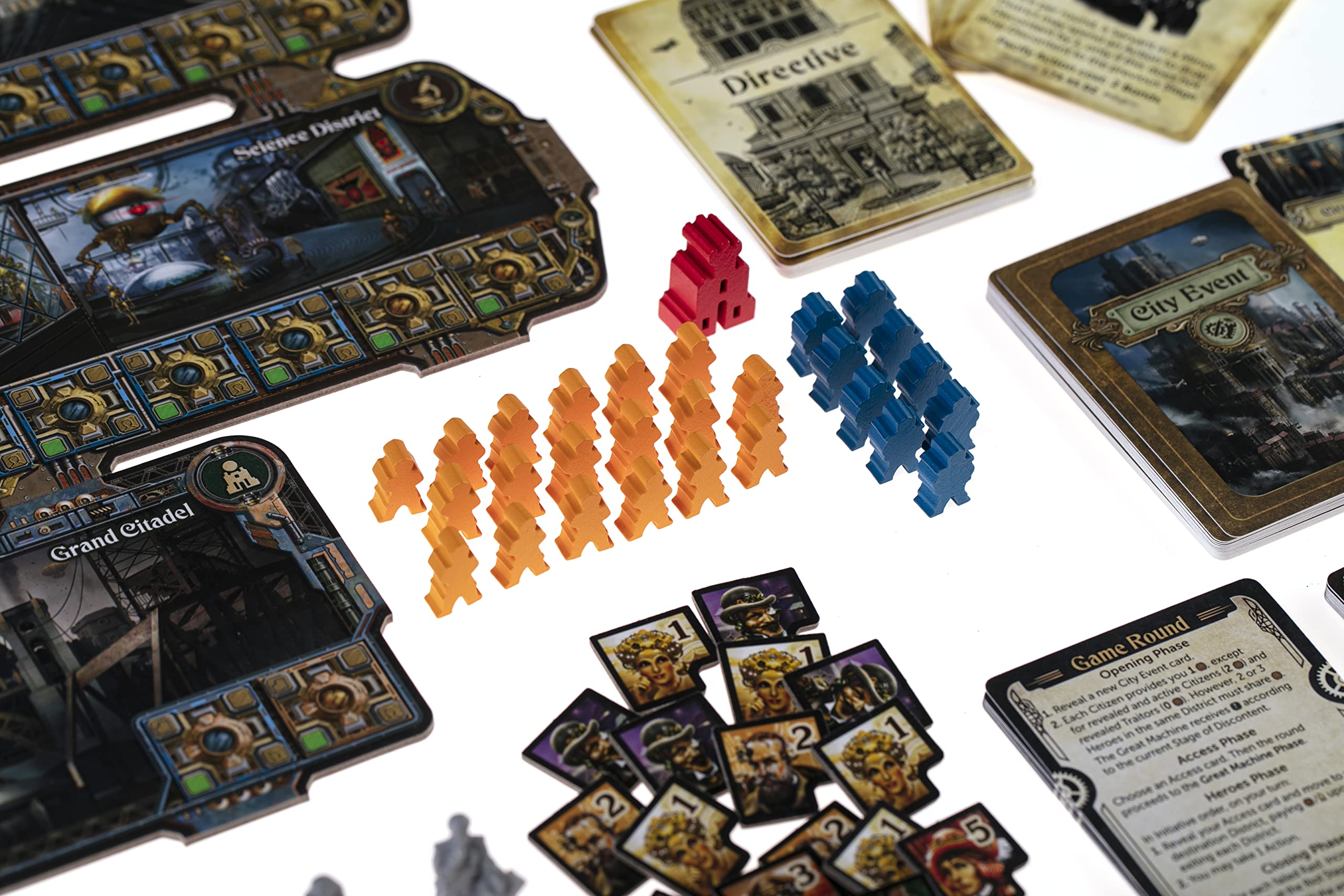 CrowD Games City of The Great Machine Board Game 8