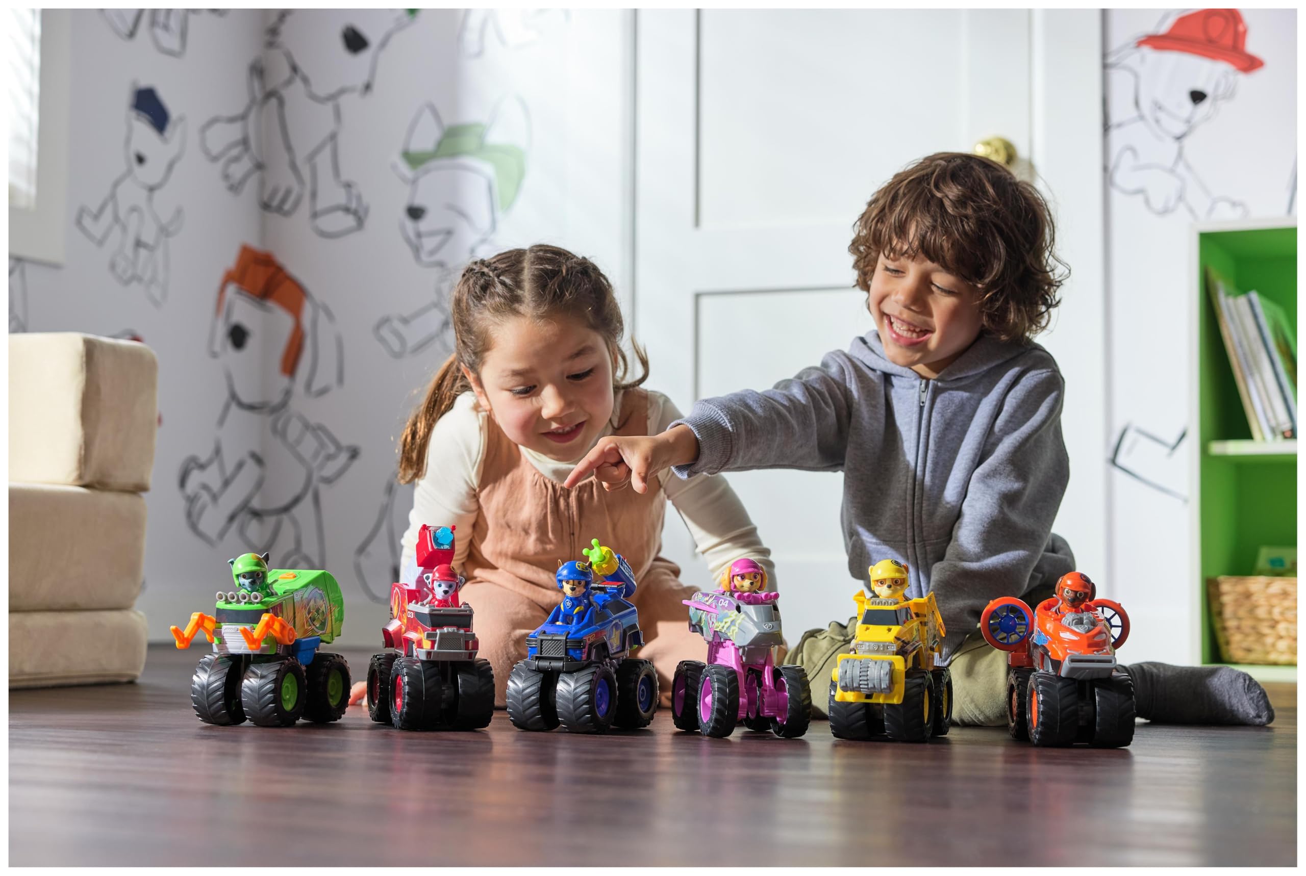 Paw Patrol: Rescue Wheels Rubble’s Bulldozer - Transforming Toy Truck with Action Figure 9