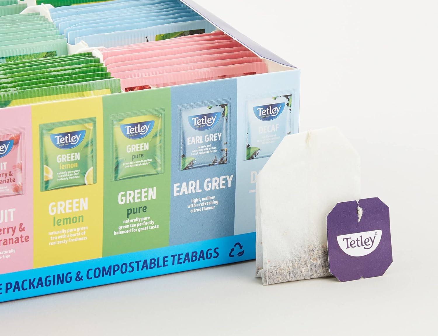 Tetley Enveloped Variety Pack 90 Tea Envelopes 10