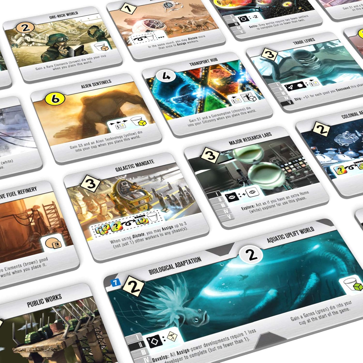 Rio Grande Games Roll for the Galaxy Dice Board Game 5