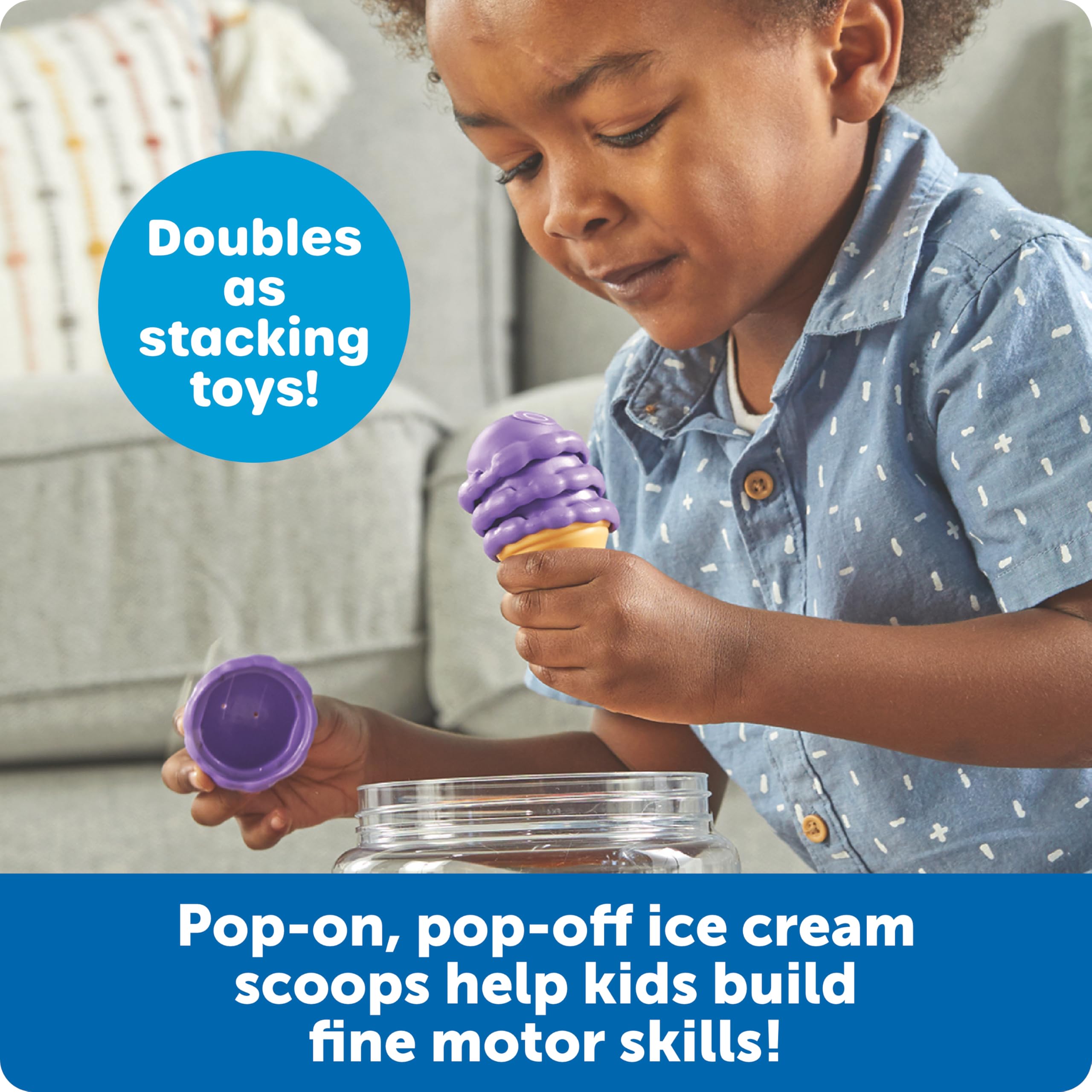 Learning Resources Mini Letter Scoops - Alphabet Learning Toy for 3 Year Olds 4