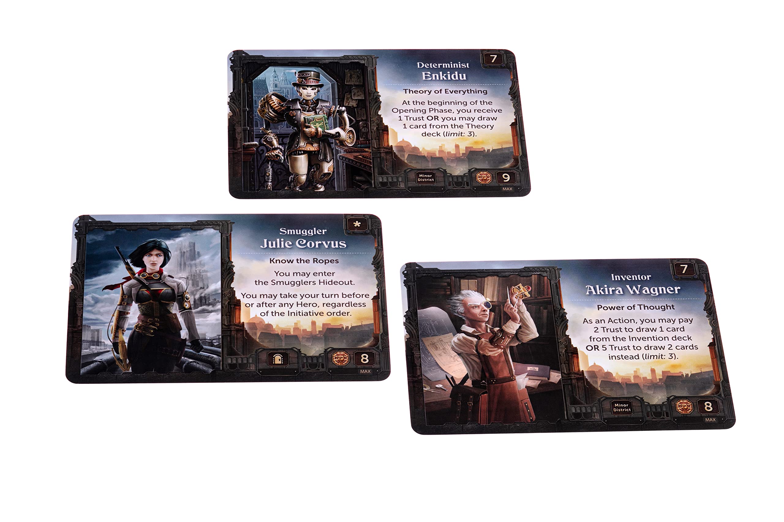 City of The Great Machine: Die Eskalation-Brettspielerweiterung – 1–4 Spieler 7