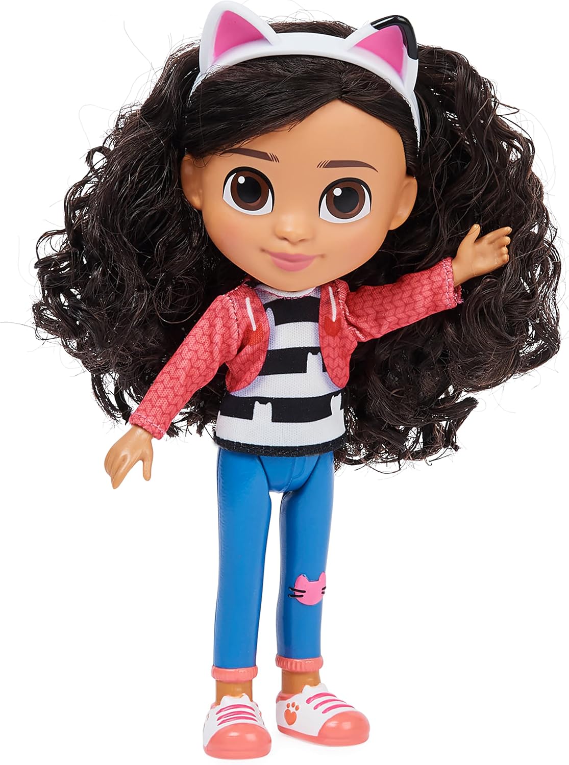 Gabby's Dollhouse Gabby Girl Doll - 20.3-cm Poseable Doll with Soft Curly Hair, Ages 3+ 5
