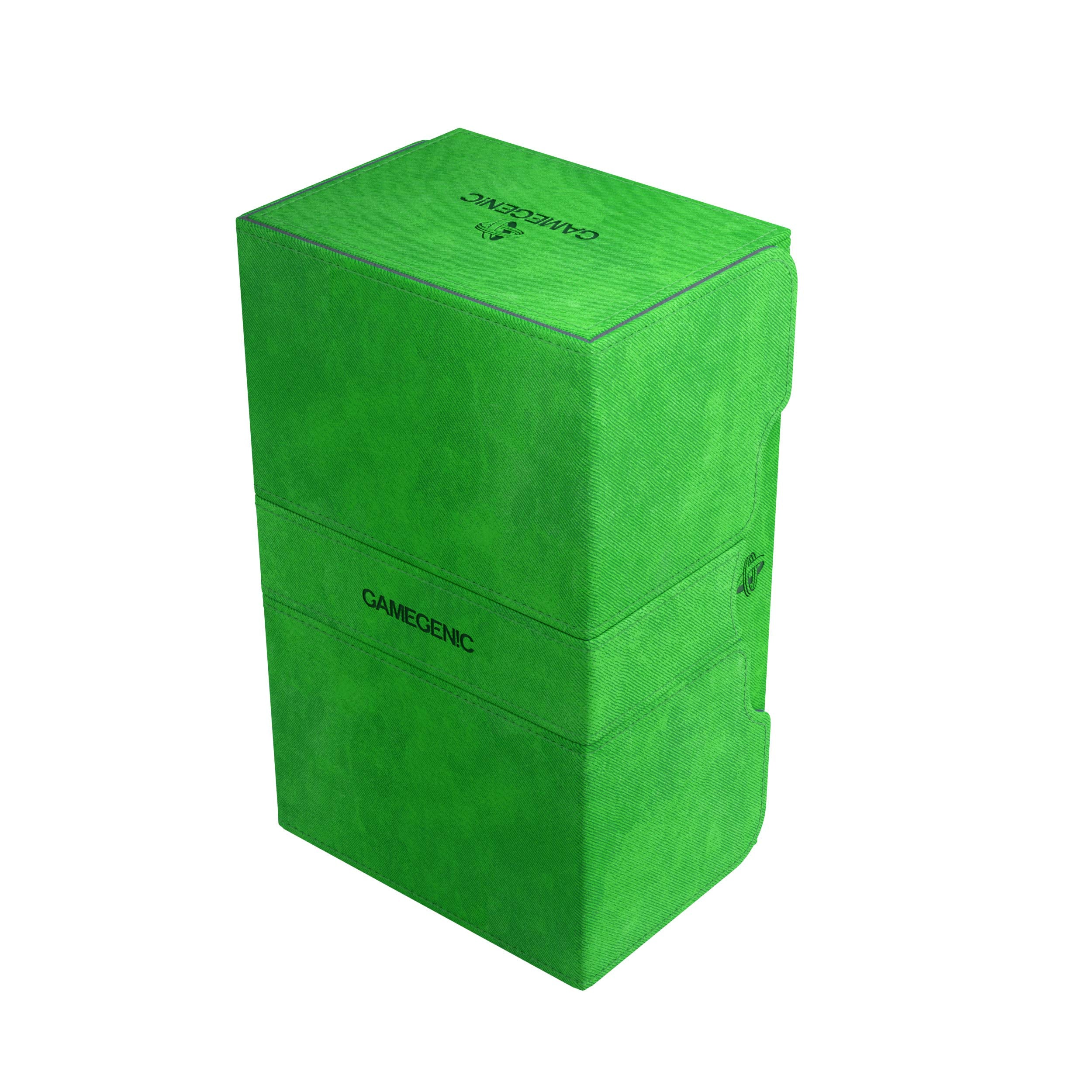 Gamegenic Stronghold 200-Card Convertible Deck Box - Green for TCG Storage 3