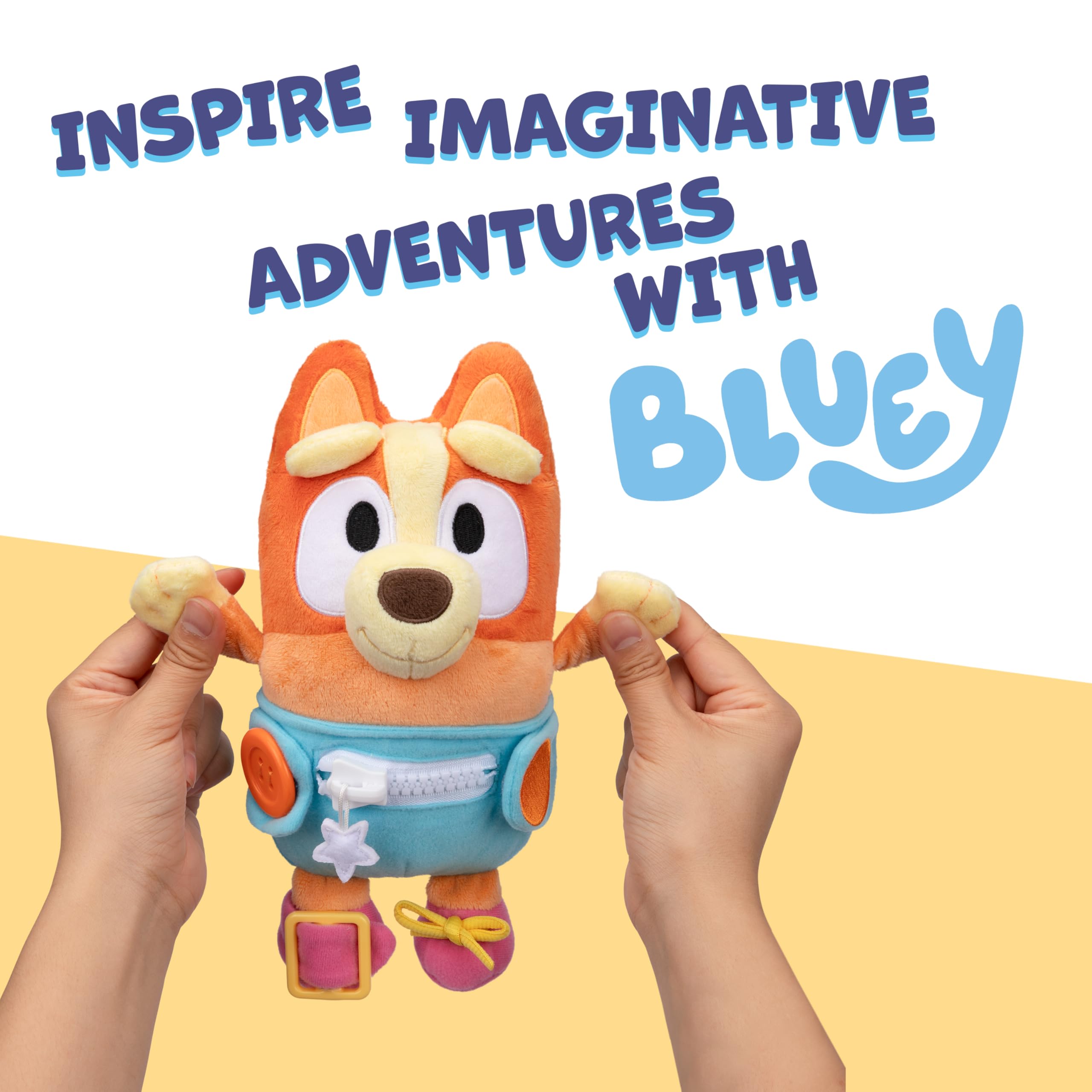 Dress & Play Baby Bingo - Fine Motor Skills Plush Toy for Toddlers 36M+ 5