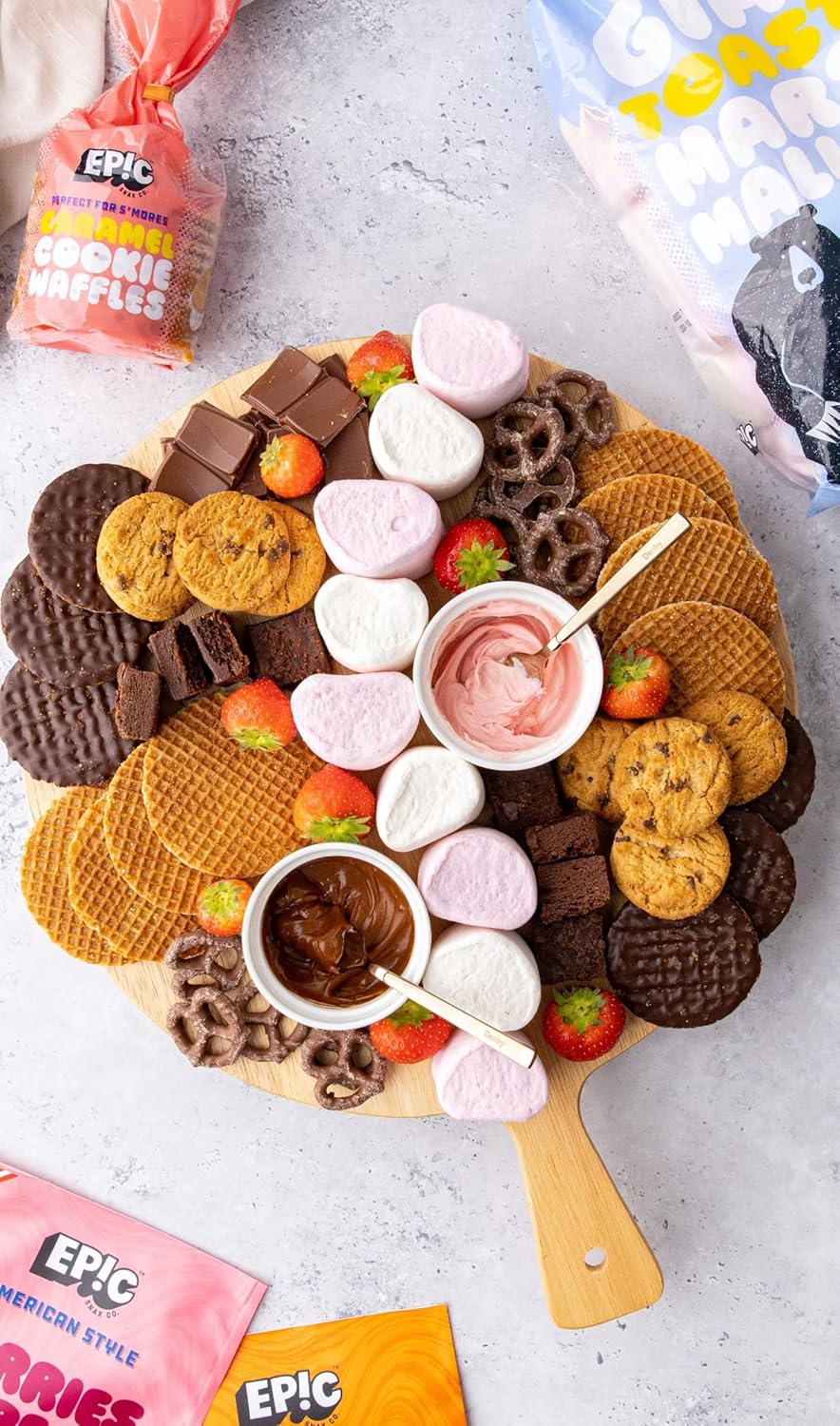 EPIC SNAX CO - Giant American Style Pink and White Toastin’ Marshmallows, 500g 5