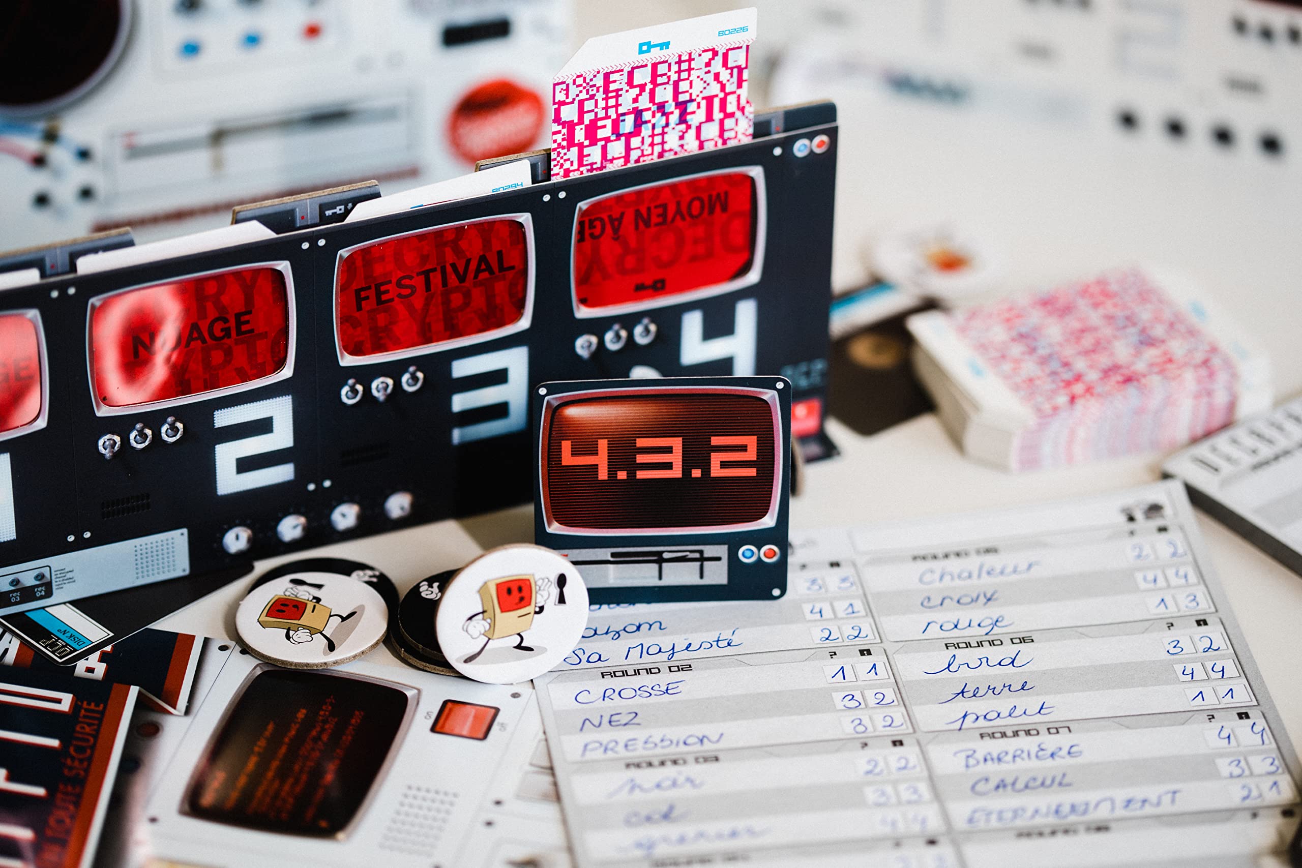 Scorpion Masqué Decrypto Board Game | 3-8 Players | Ages 12+ | 30-Minute Play Time 8