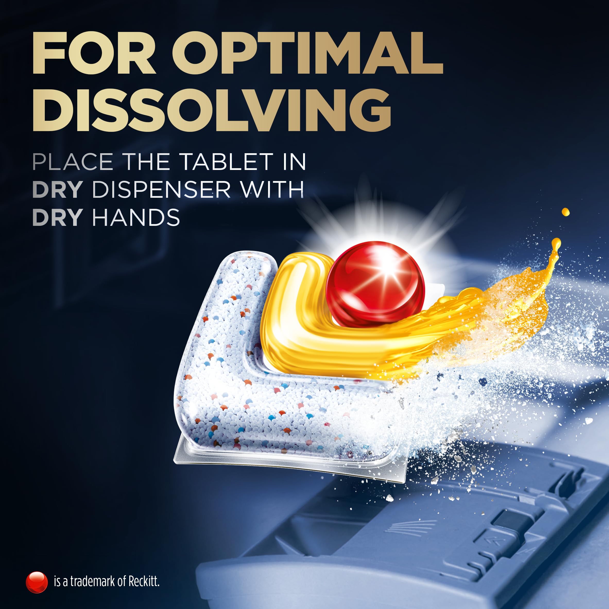 Finish Ultimate Plus Infinity Shine Dishwasher Tablets - Lemon Scent, 1.47 kg 10