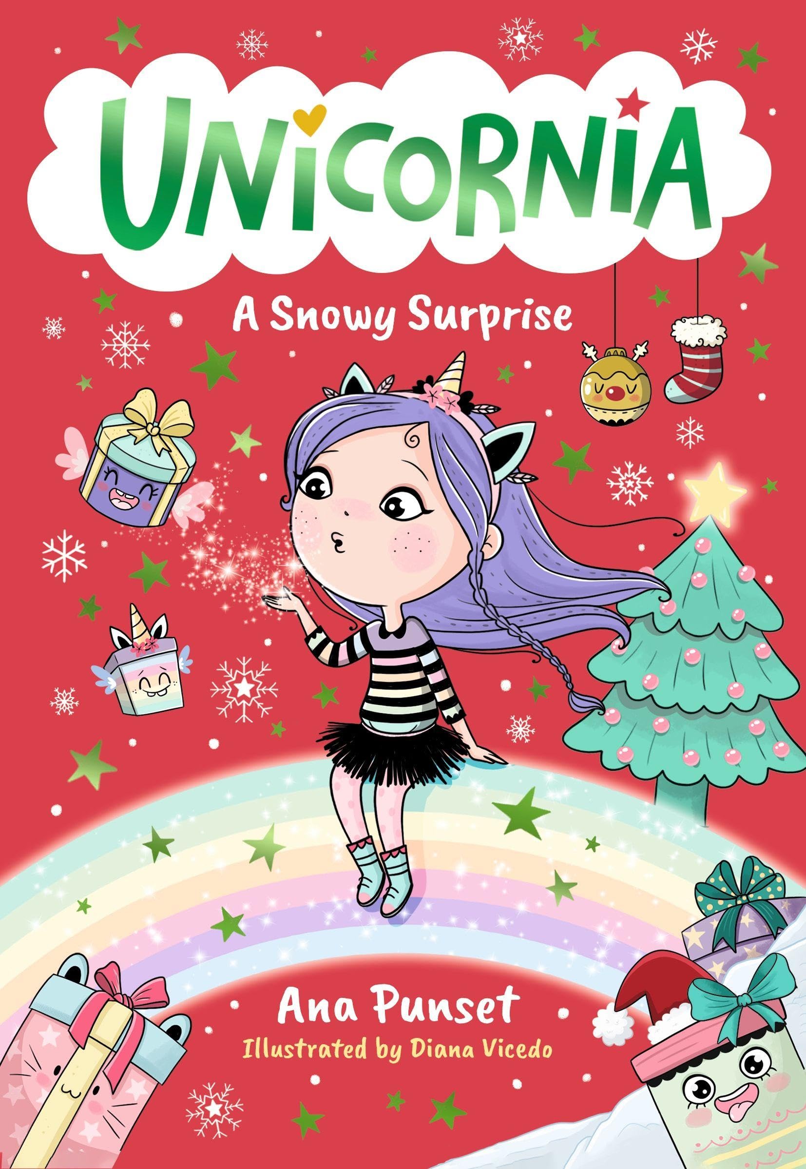 Unicornia: A Snowy Surprise by Ana Punset | Chapter Book (Book 8 of 8) | Ages 5-8