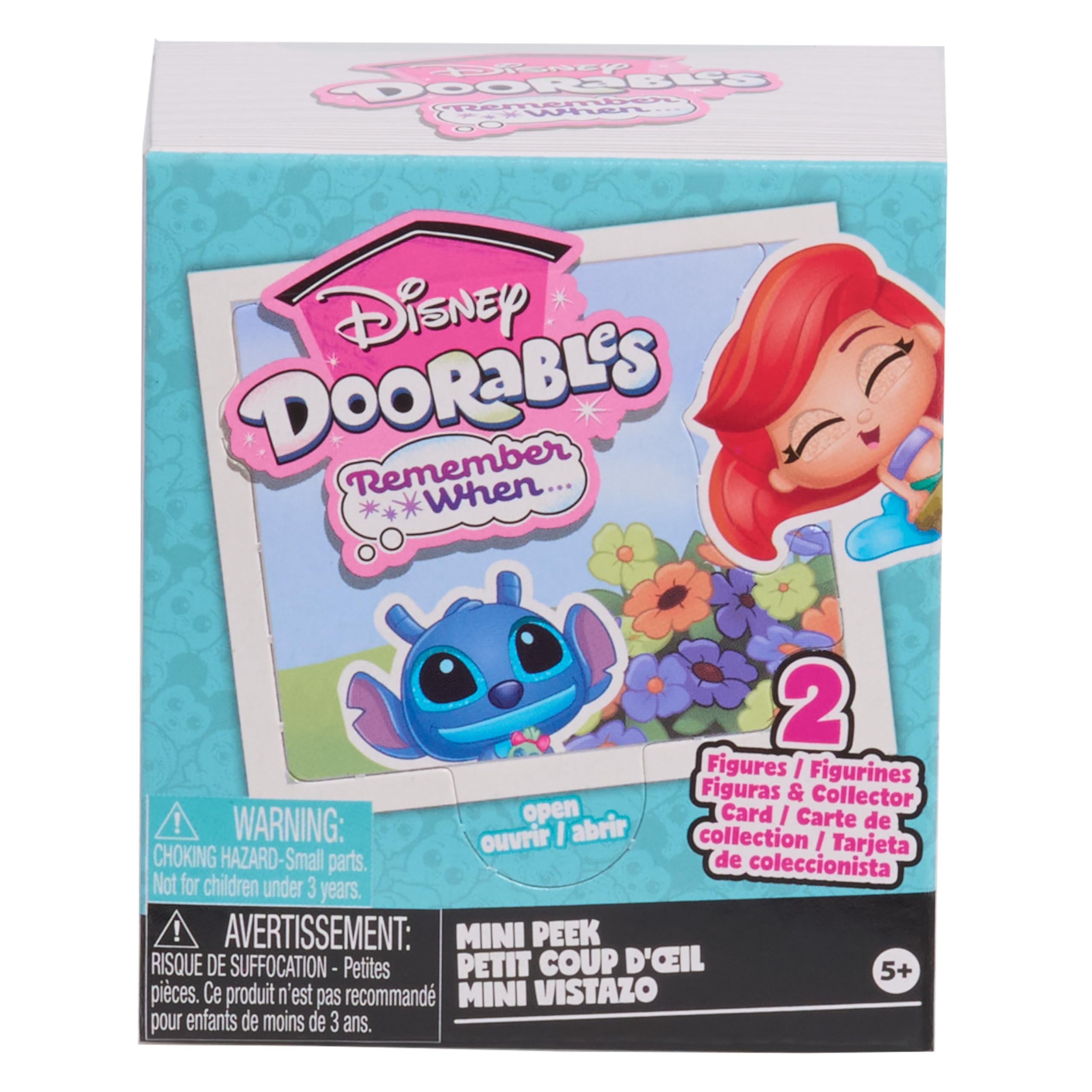 Just Play Disney Doorables Remember When Lil’ Moments Mini Peek Playset | 2 Figures | Ages 5+ 1