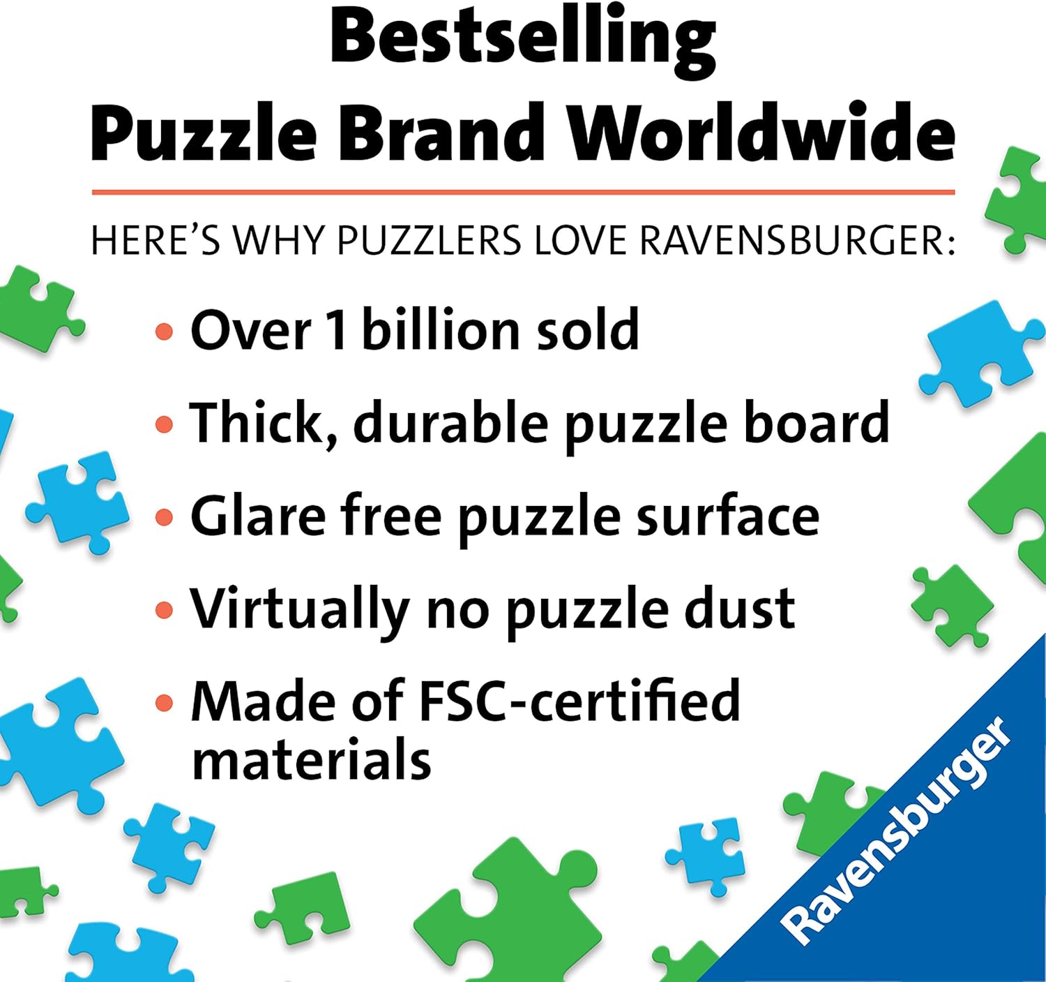 Ravensburger Circle of Colours - Animals 500 Piece Jigsaw Puzzle 7