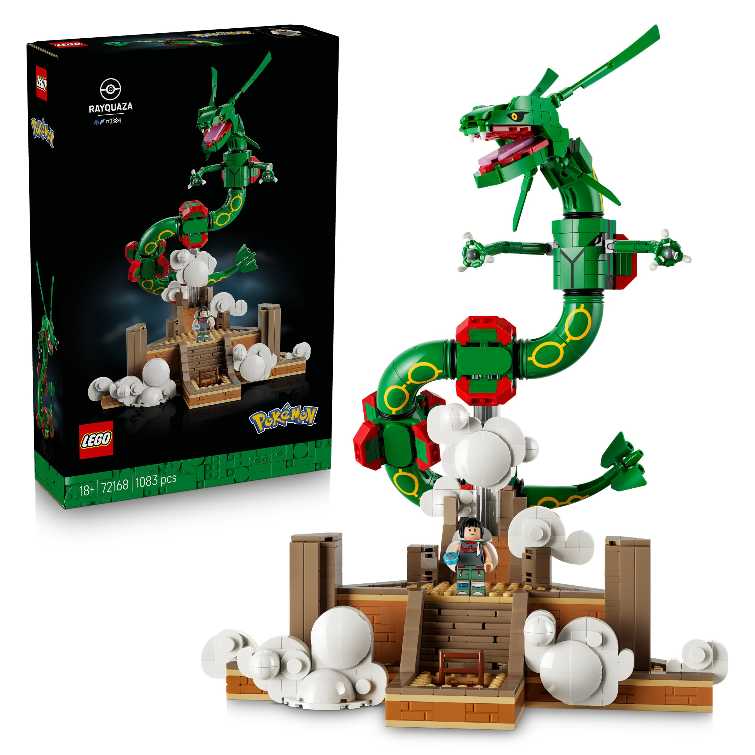 LEGO Pokémon Rayquaza 72168 Building Set - 18+ Age Range