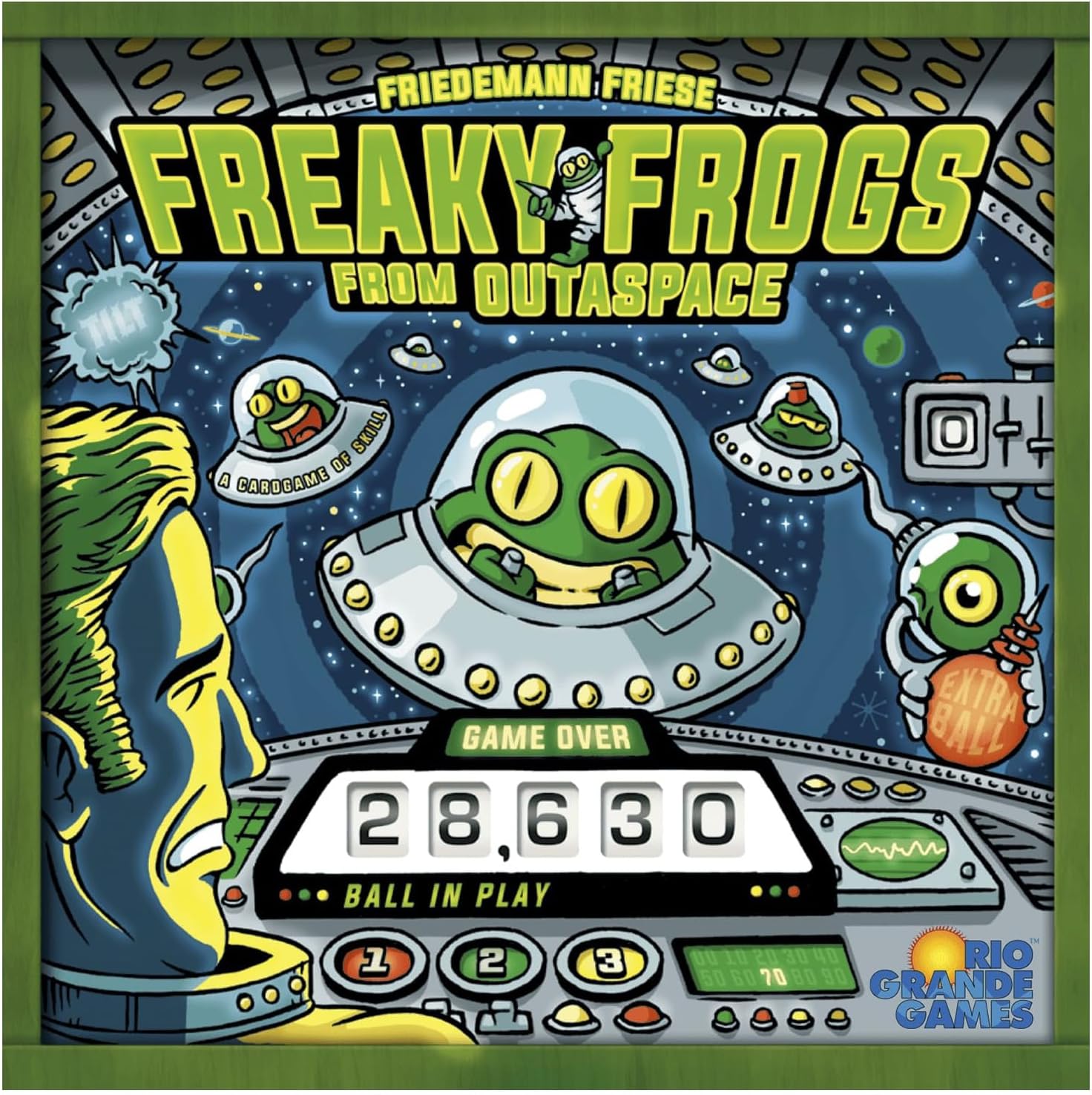 Rio Grande Games Freaky Frogs from Outaspace Card Game
