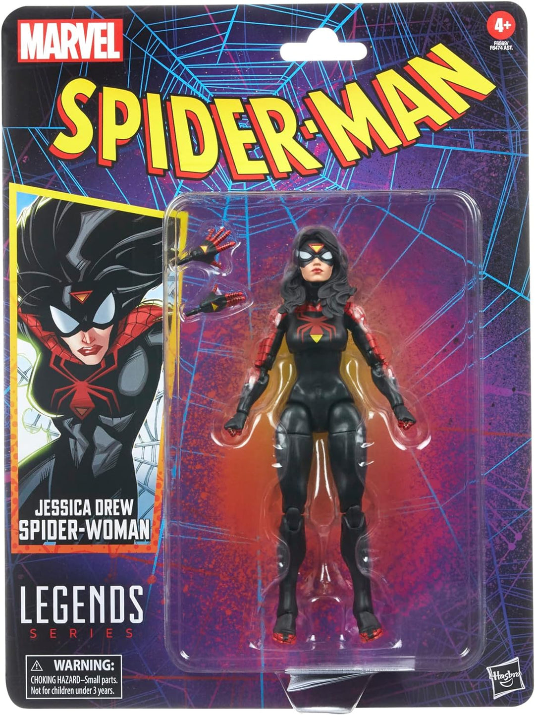 Hasbro Marvel Legends Series Spider-Woman - Jessica Drew Action Figure (F6569)