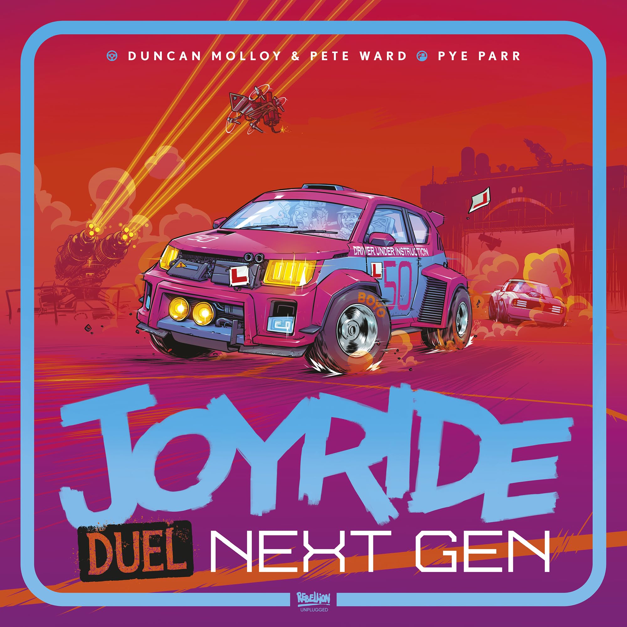 Rebellion Unplugged JOYRIDE DUEL: Next Gen Racing Board Game 7