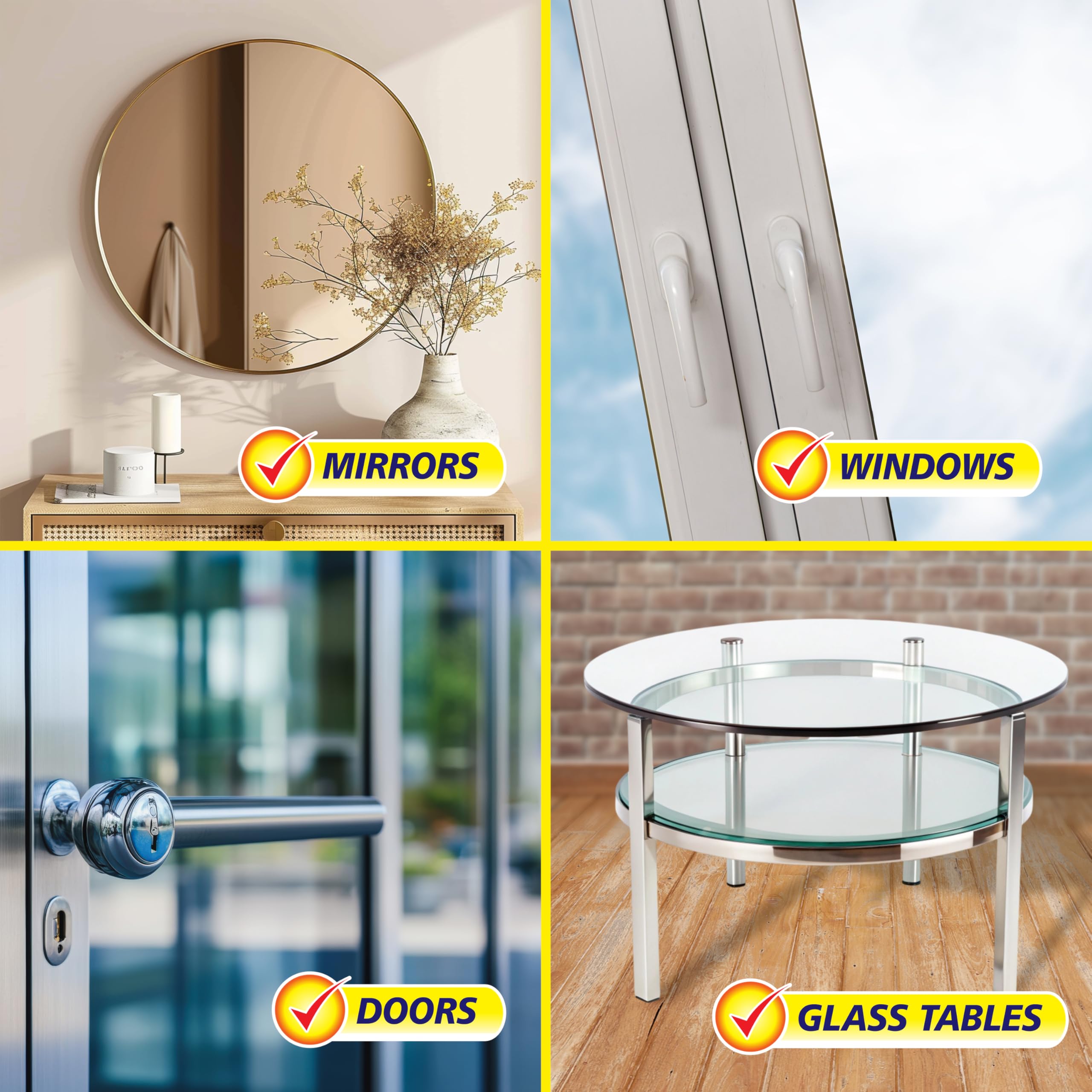 Elbow Grease Glasreiniger mit Essig – 500 ml Spray für Fenster, Spiegel &amp; Glasoberflächen 4