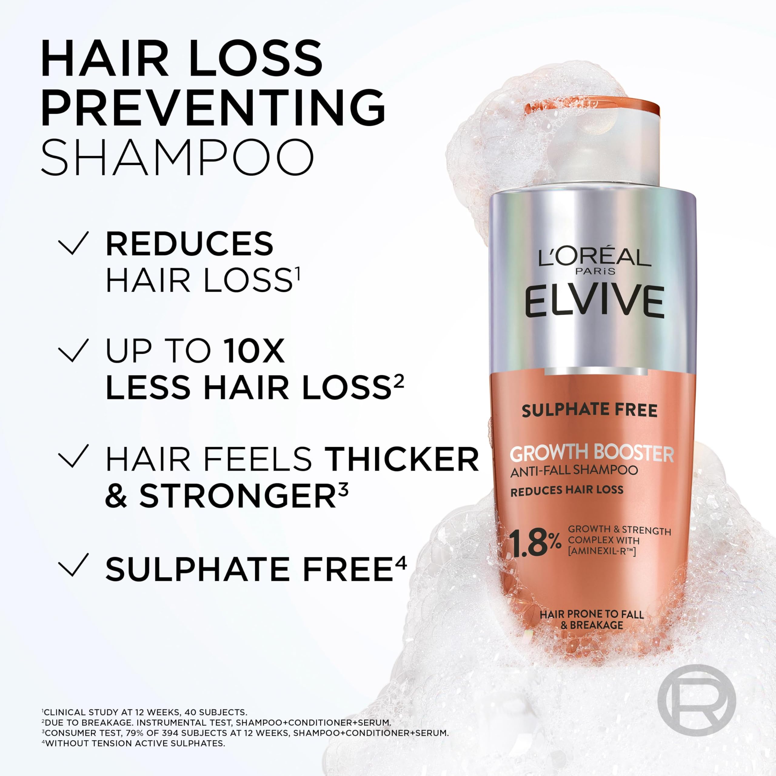 L'Oréal Paris Elvive Growth Booster Shampoo (200ml) 4